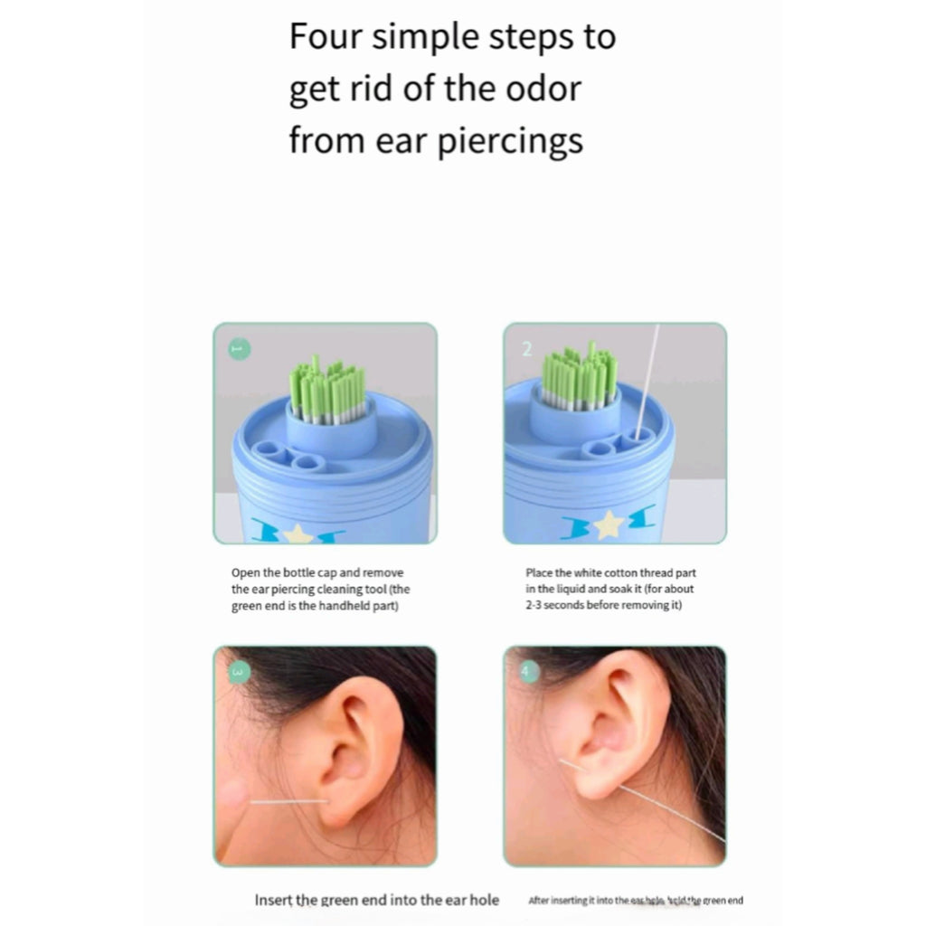 Rapid Hypoallergenic Ear Piercing Cleaner