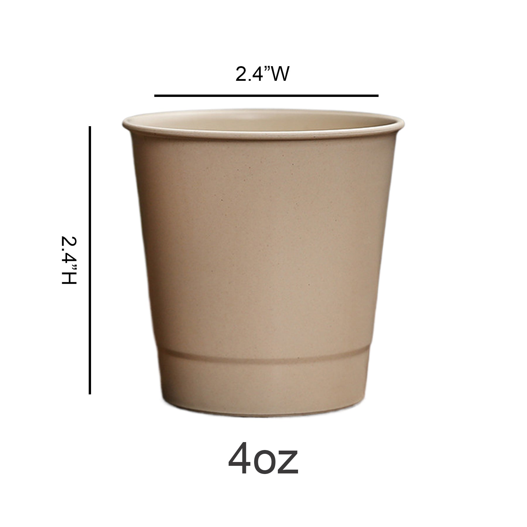 4oz Biodegradable Disposable Water Cup