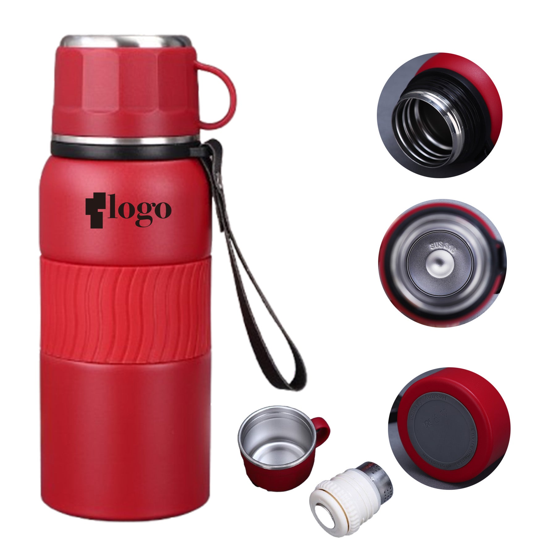 34Oz Stainless Steel Portable Insulated Travel Mug