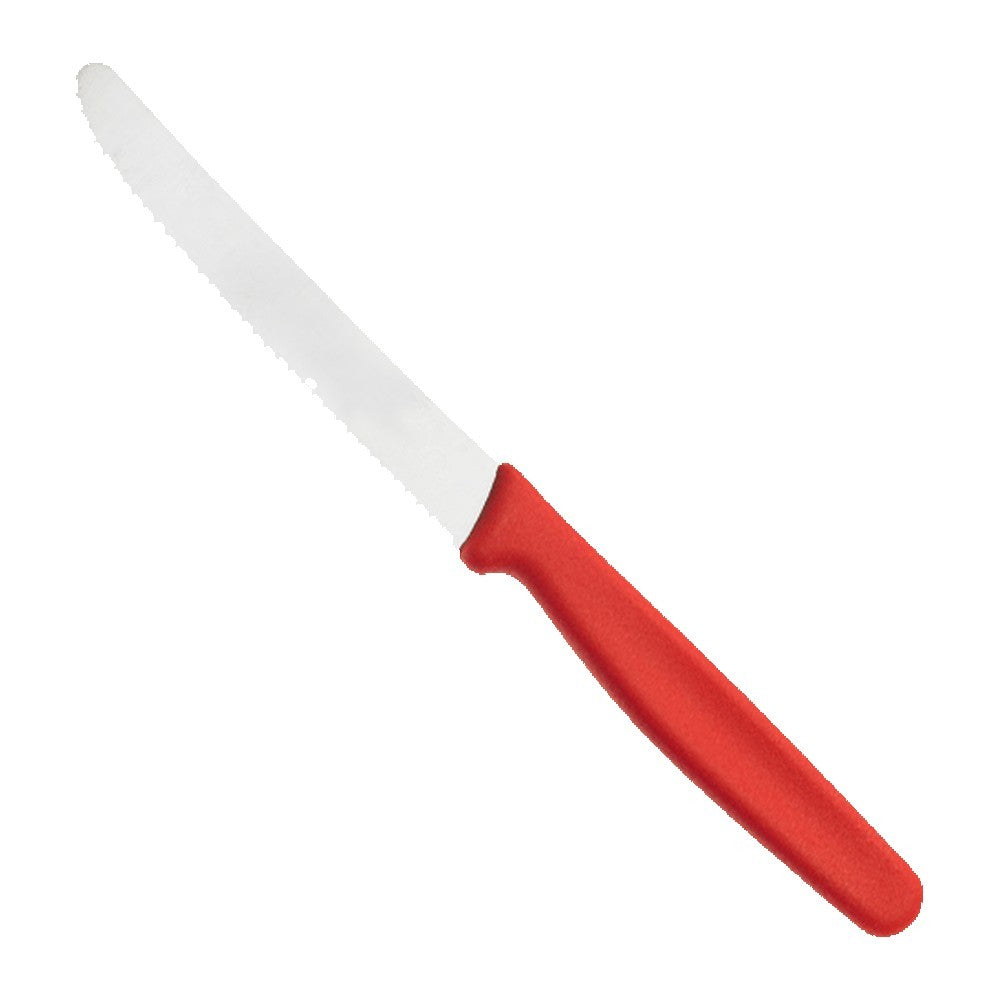 4.3-Inch Round Head Wavy Blade Bar Knife Bread Knife