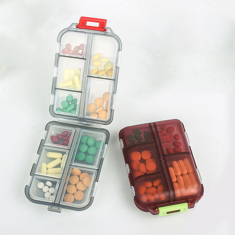 Compact Folding Pill Box