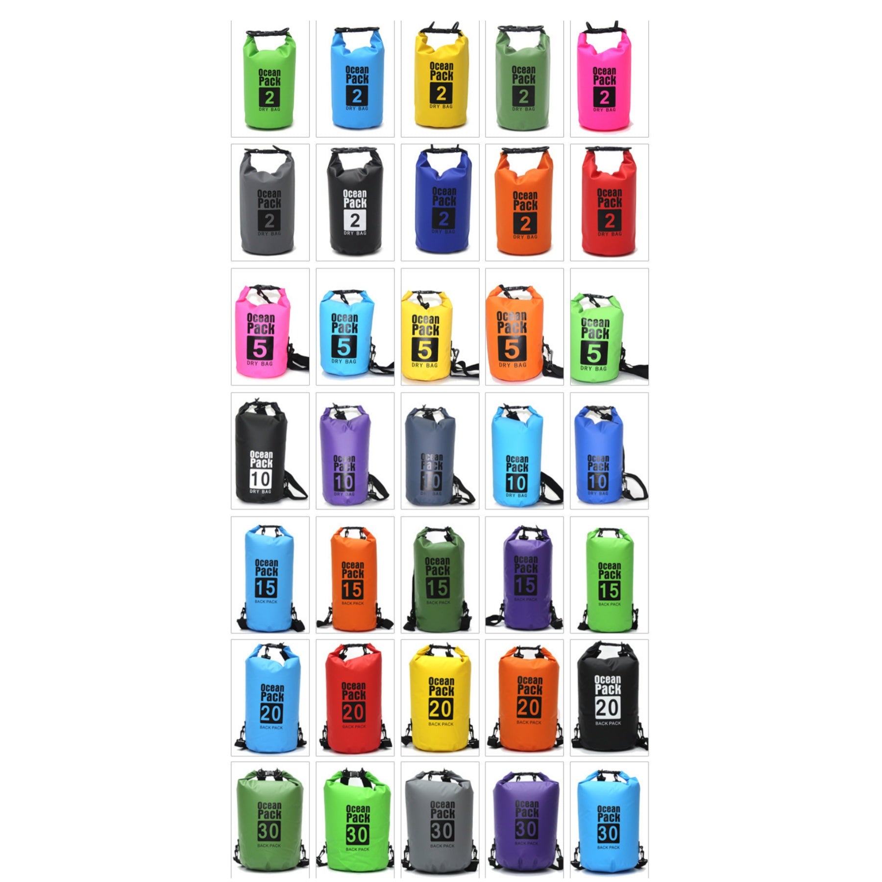 Floating Waterproof Dry Bag Backpack