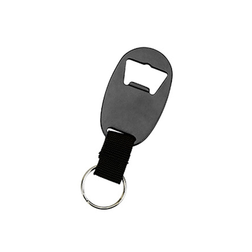 Aluminum Alloy Flat Beer Bottle Opener Keychain