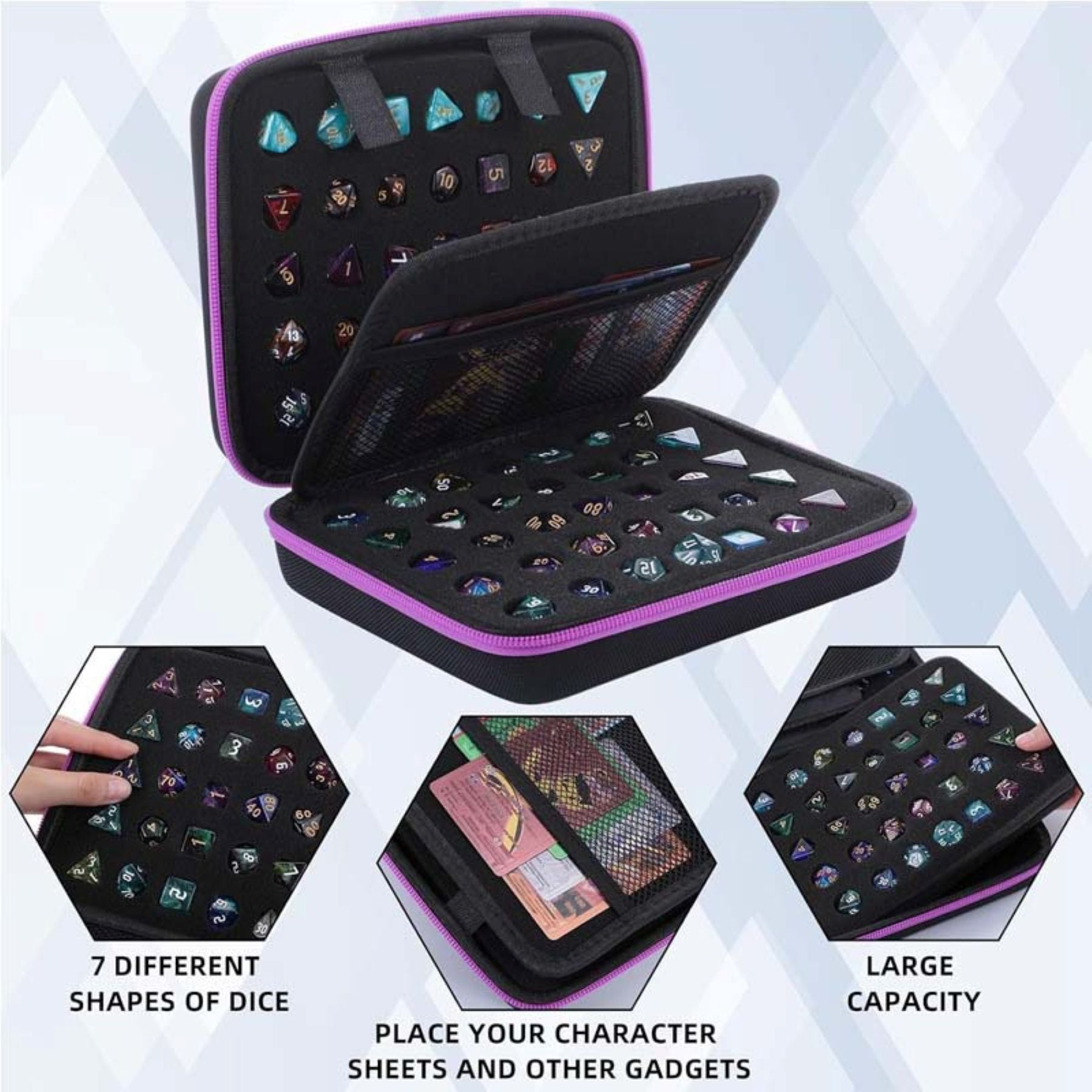 Portable Dice Storage Box