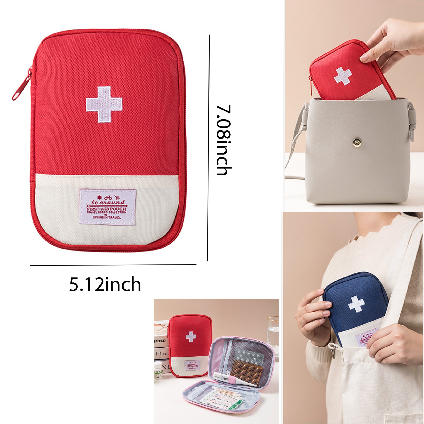 Travel Mini First Aid Pouch