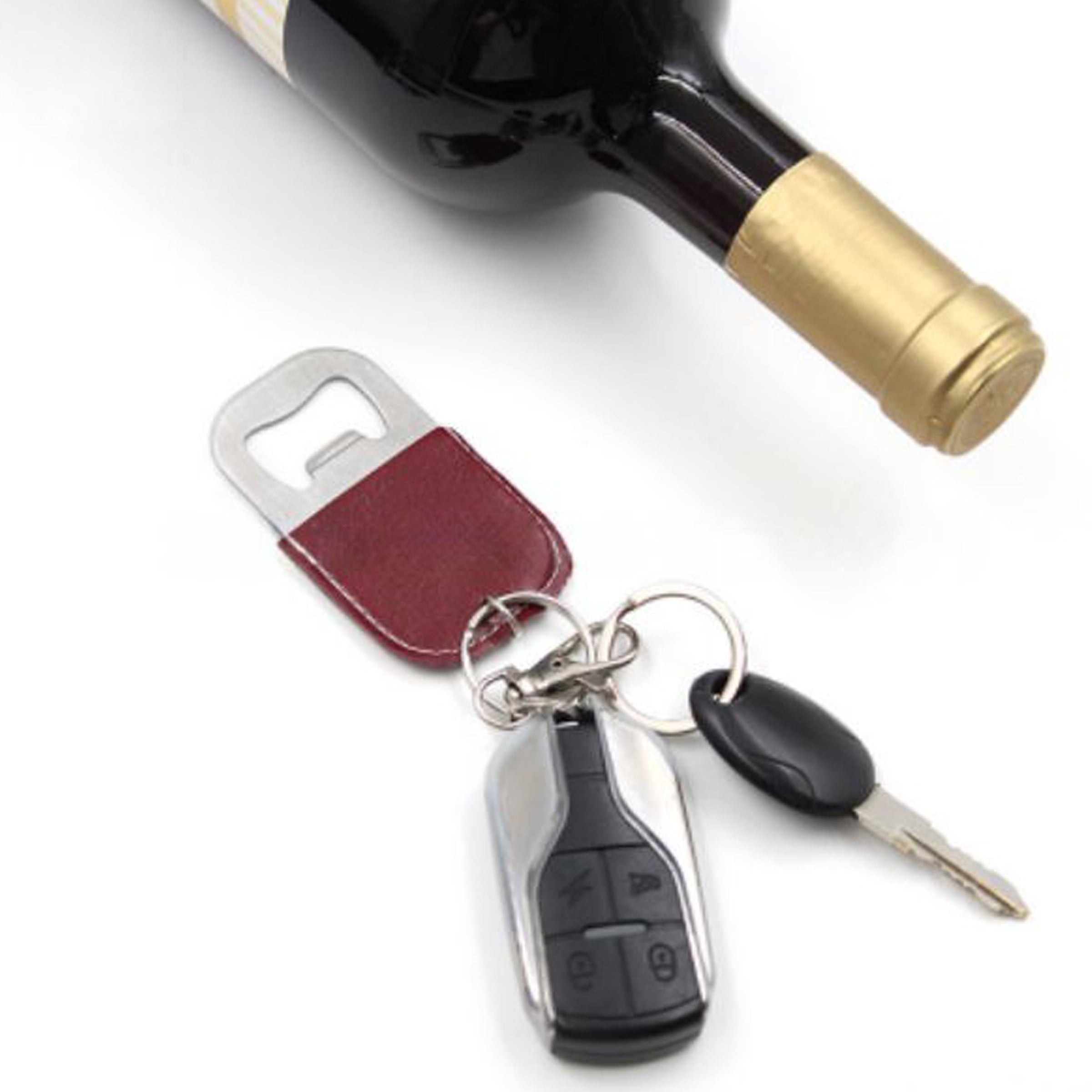 Beer Bottle Opener Keychain