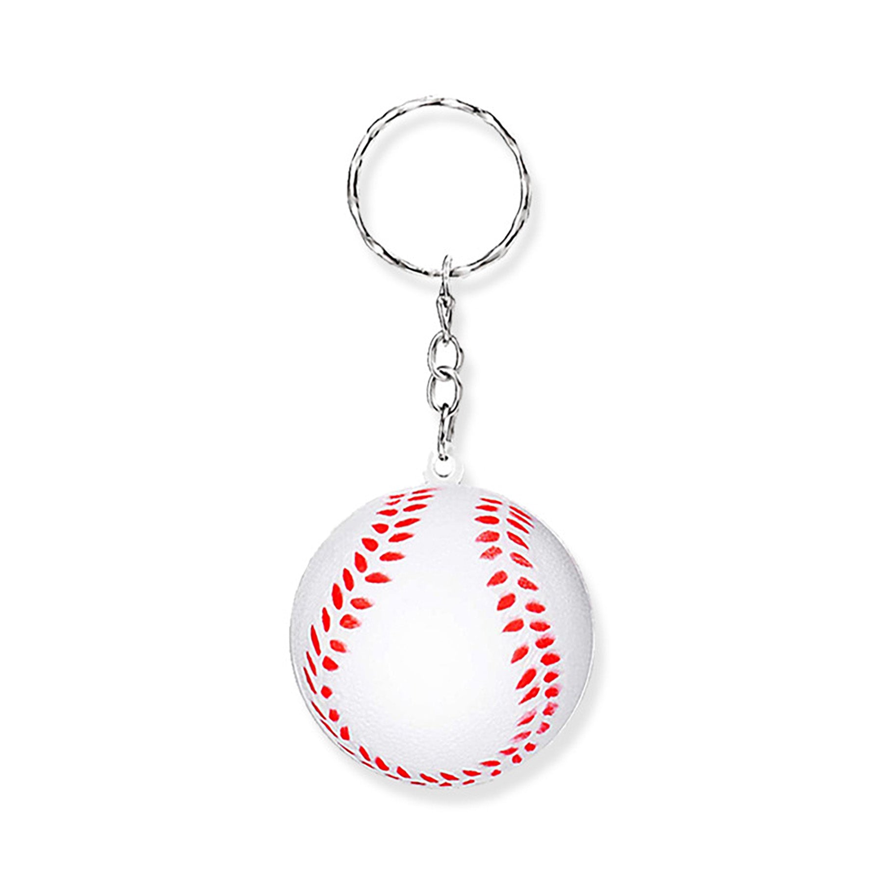 PU Baseball Key Ring