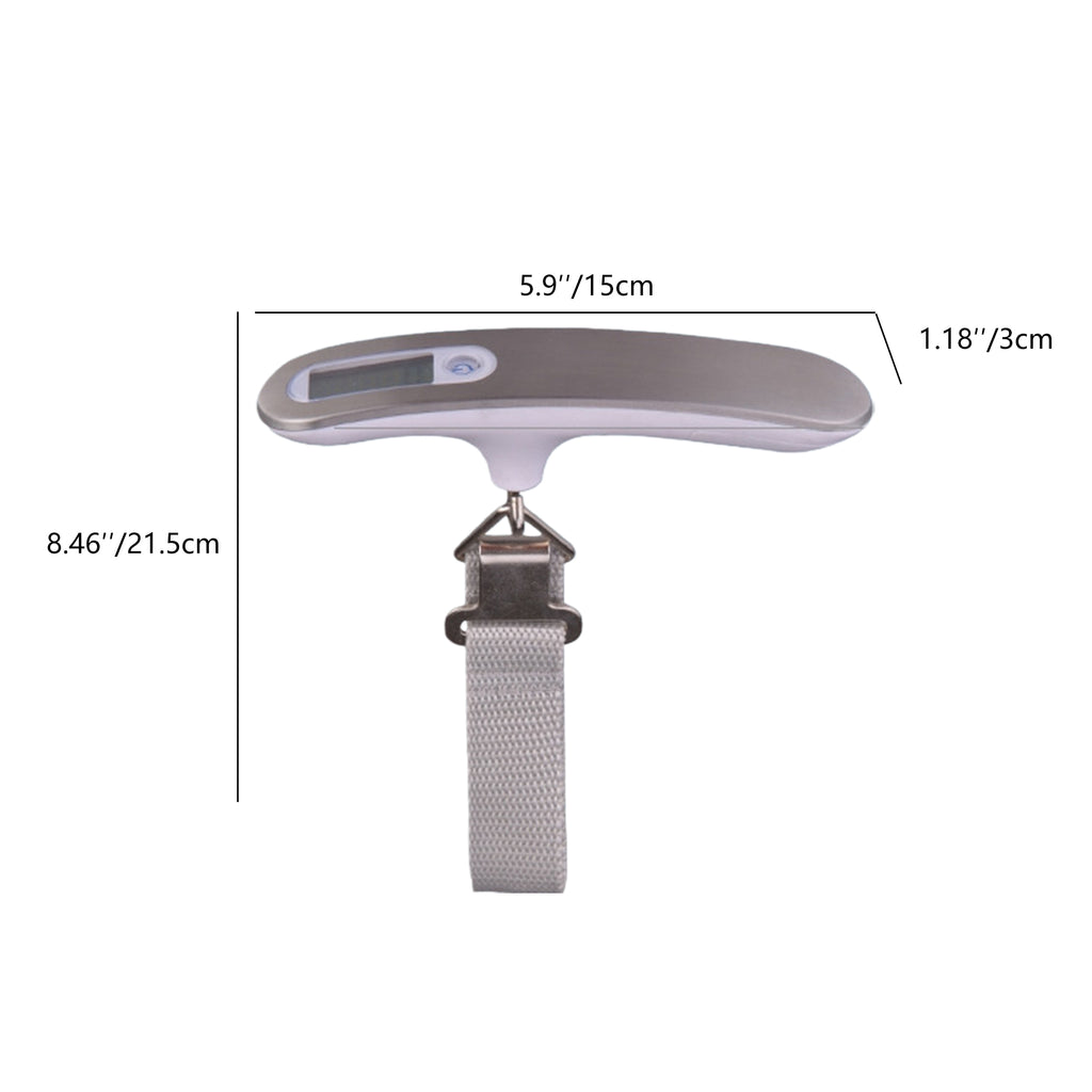 Digital Travel Scale For Luggage Weight 110Lb 50Kg Capacity
