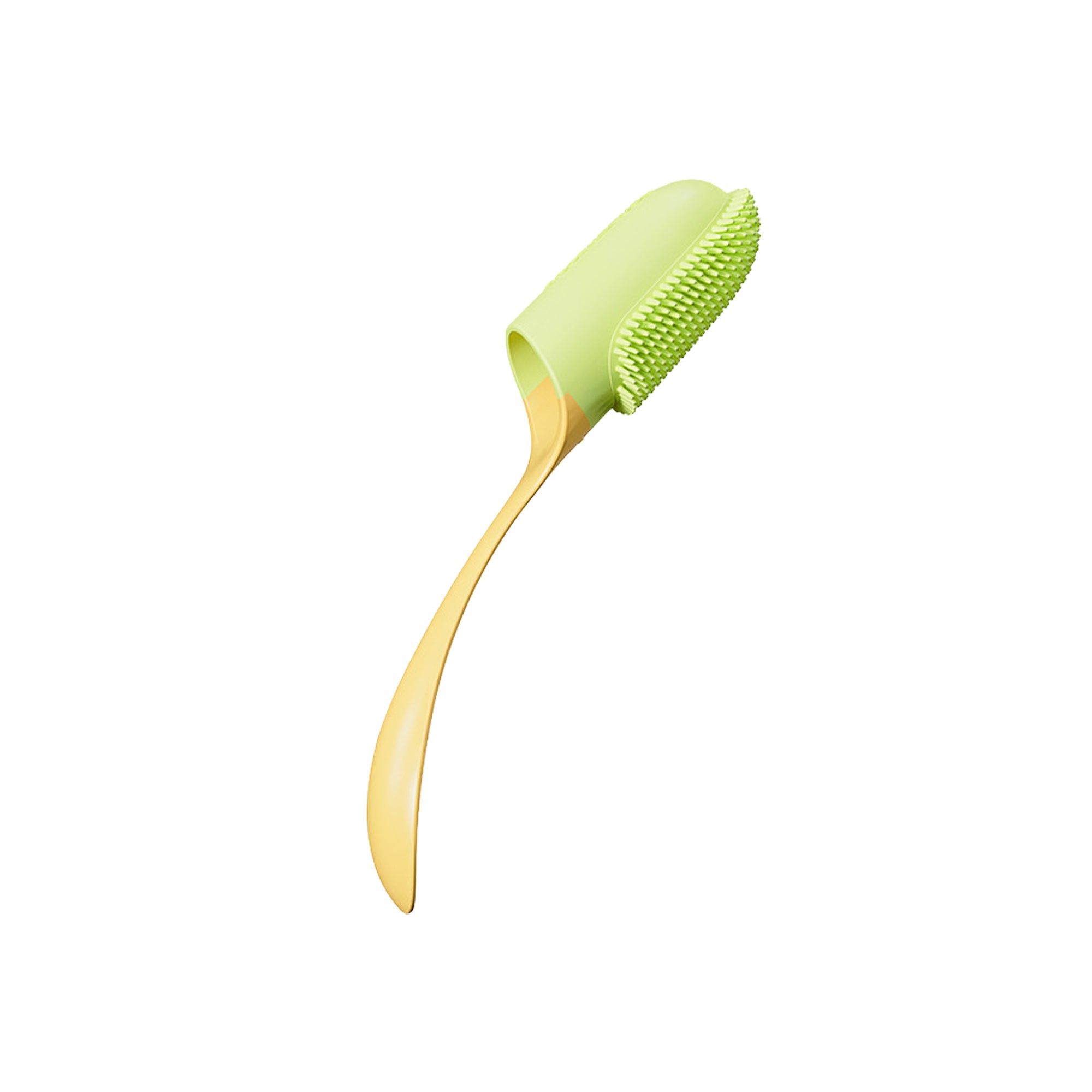 Pet Finger Toothbrush With Handle - Soft Gel Cleaner