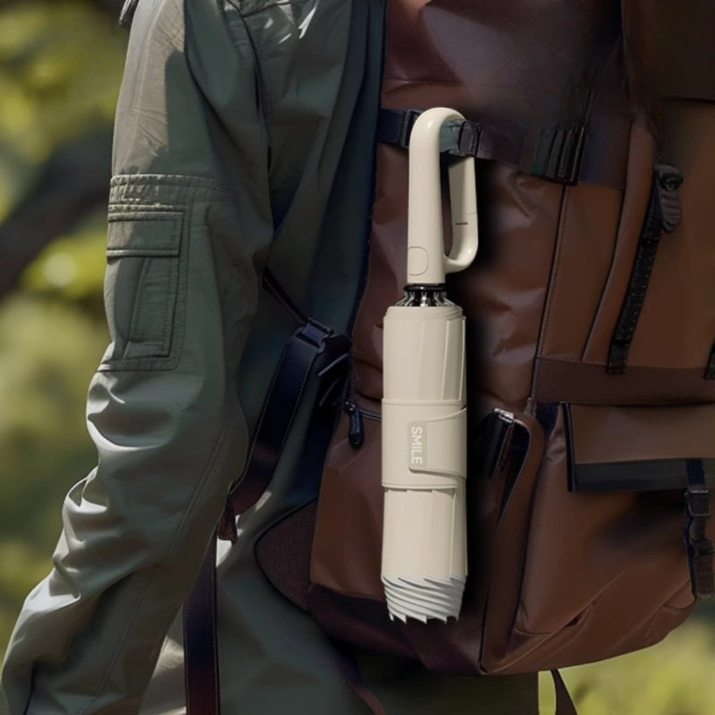 60 Rib Fully Automatic Loop Buckle Folding Umbrella