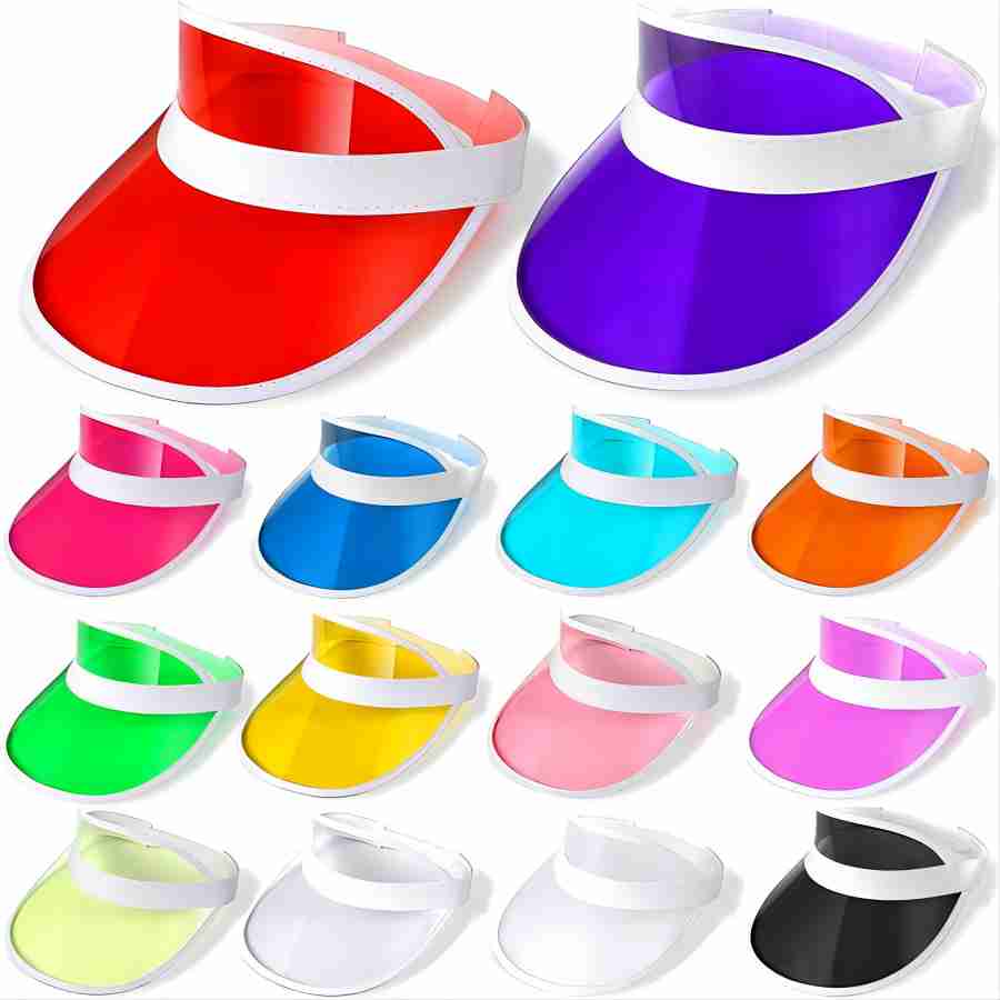 Plastic Clear Sun Visor UV Protection Hat