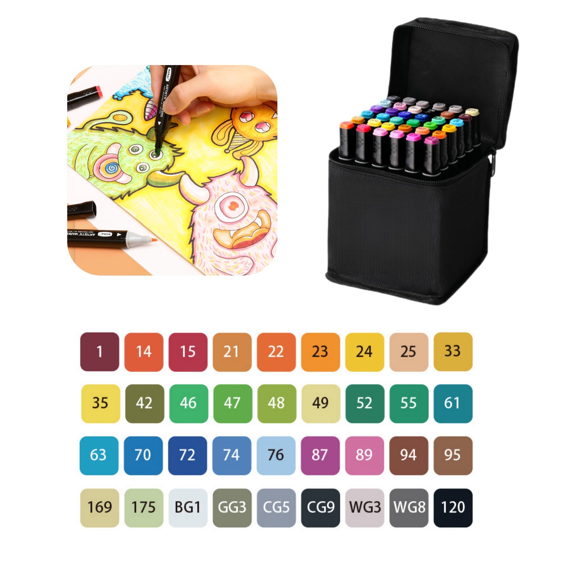 Oil - Based Marker Pen Painting Set