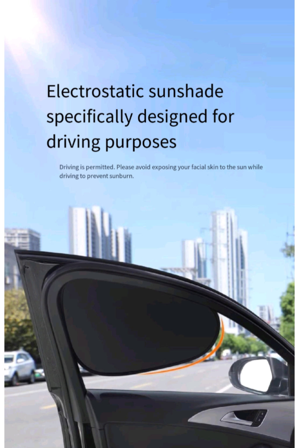 4-Pack Reusable Blackout Sun Shades For Side Windows