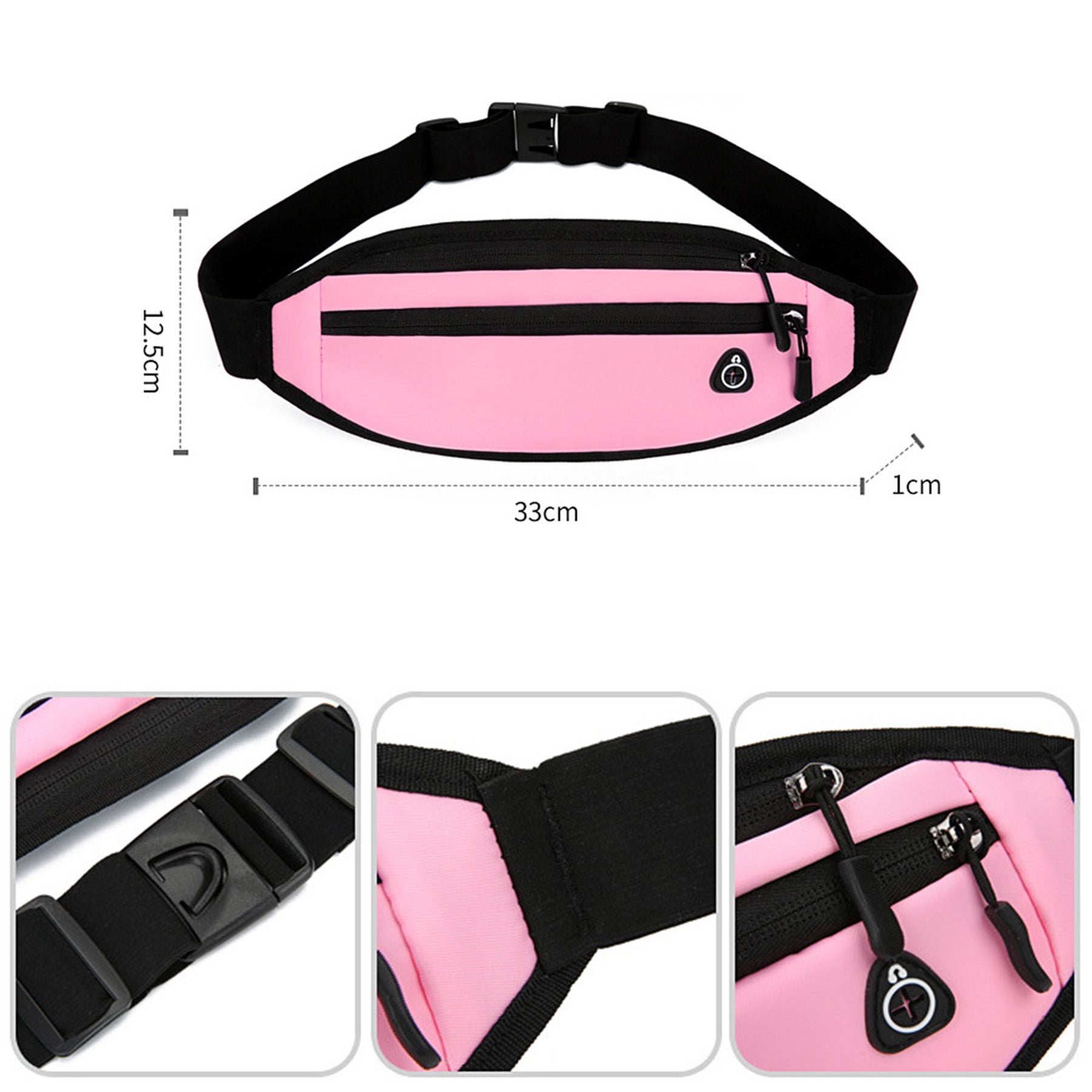Candy Colored Sports Running Fanny Pack