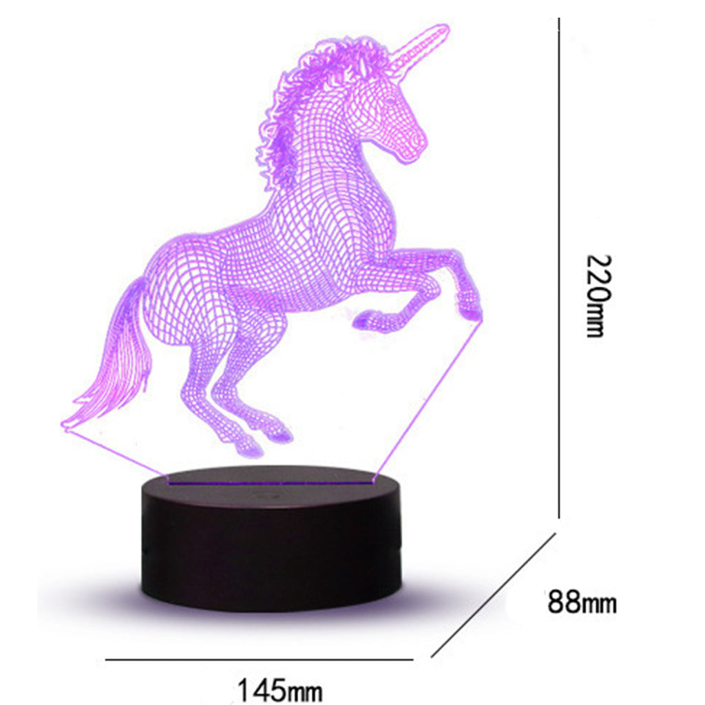 Customizable Pattern Creative 3D Acrylic Night Light