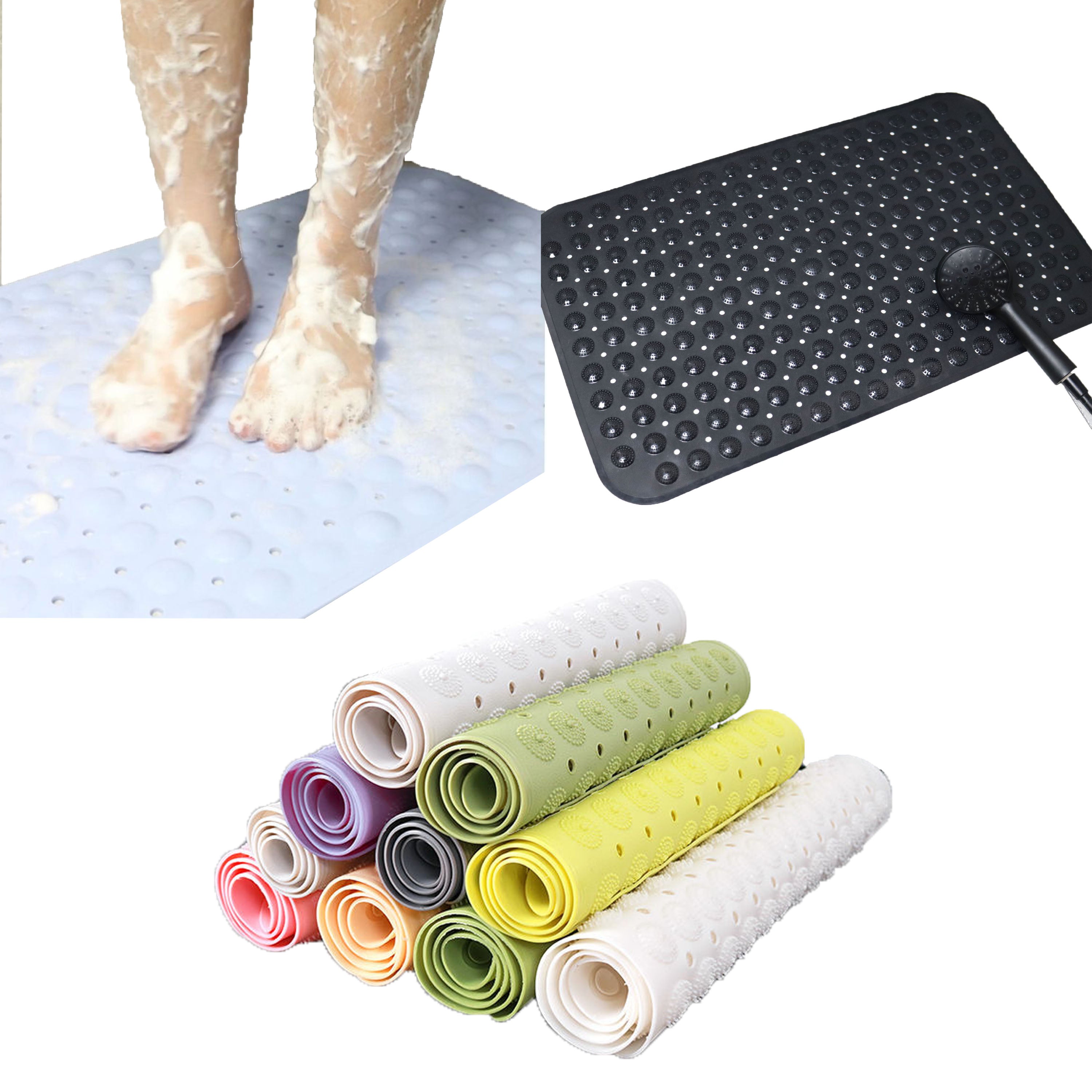 PVC Non-Slip Massage Bathroom Hotel Carpet