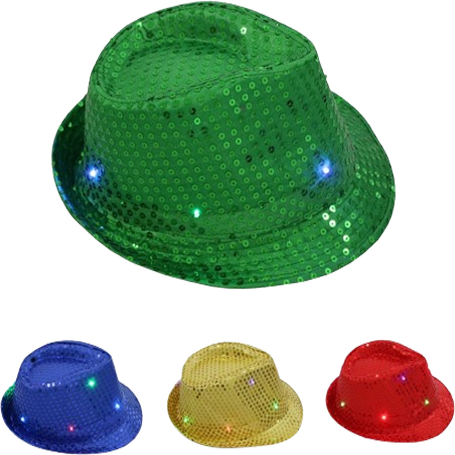 LED Flash Jazz Hat