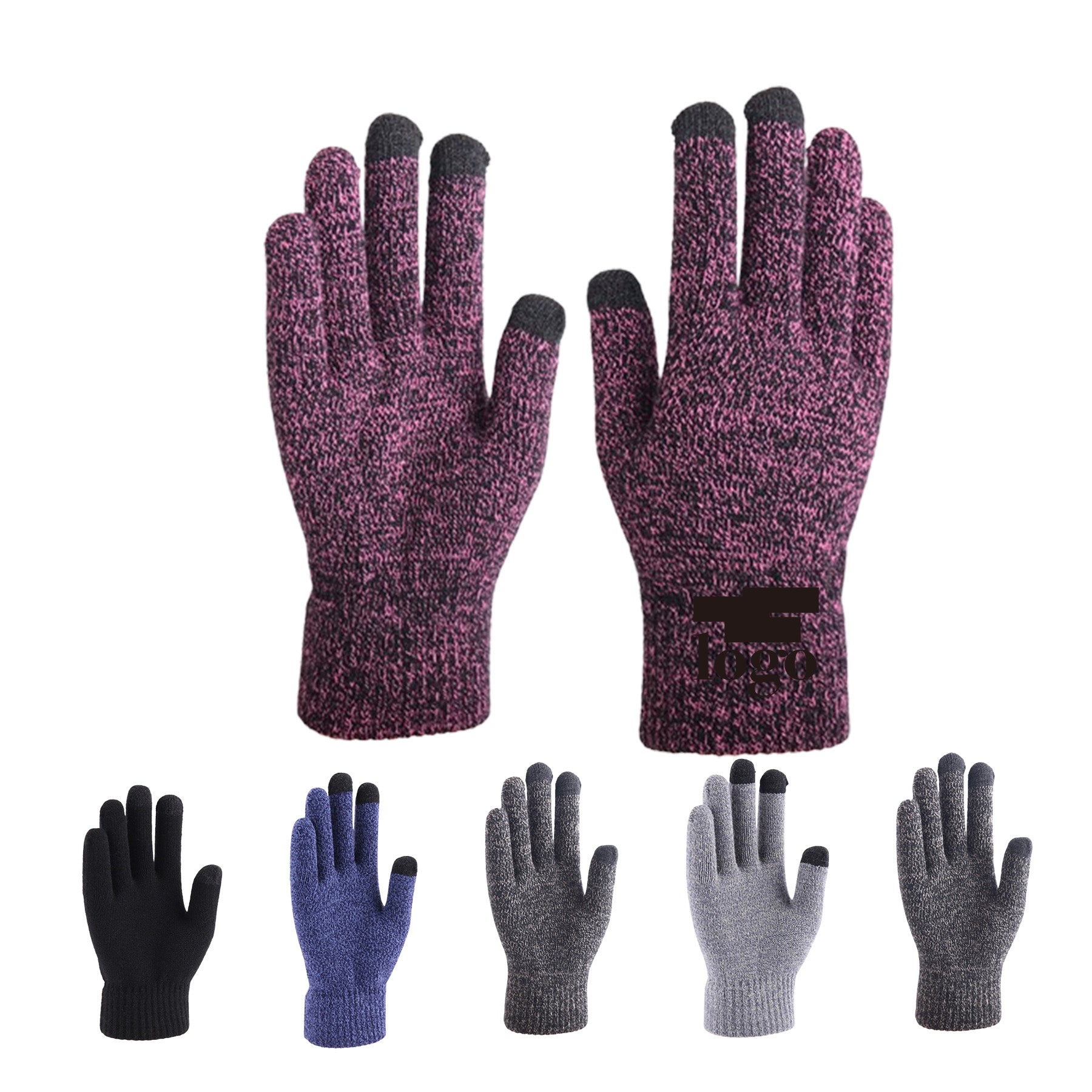 Knitted Touch Screen Gloves
