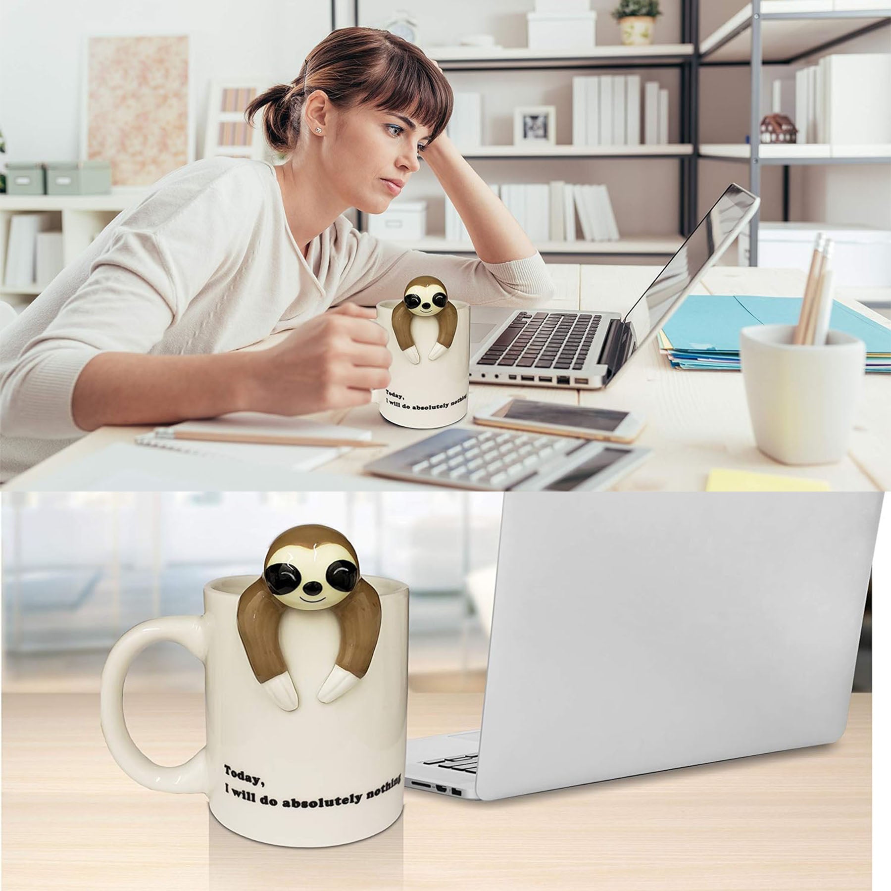 Funny Sloth Coffee Mug