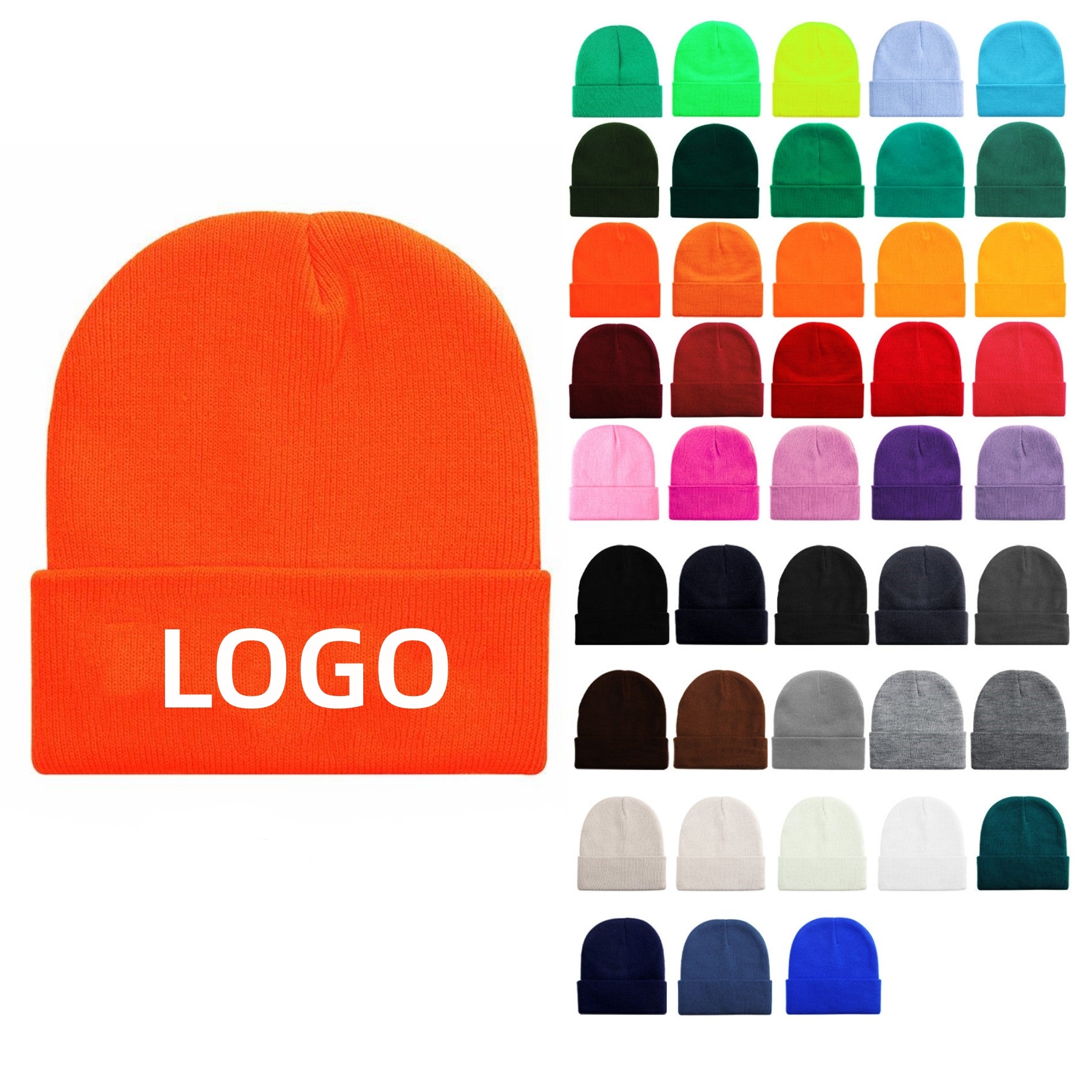 Unisex Knitted Beanie Warm And Cold Protection Hat