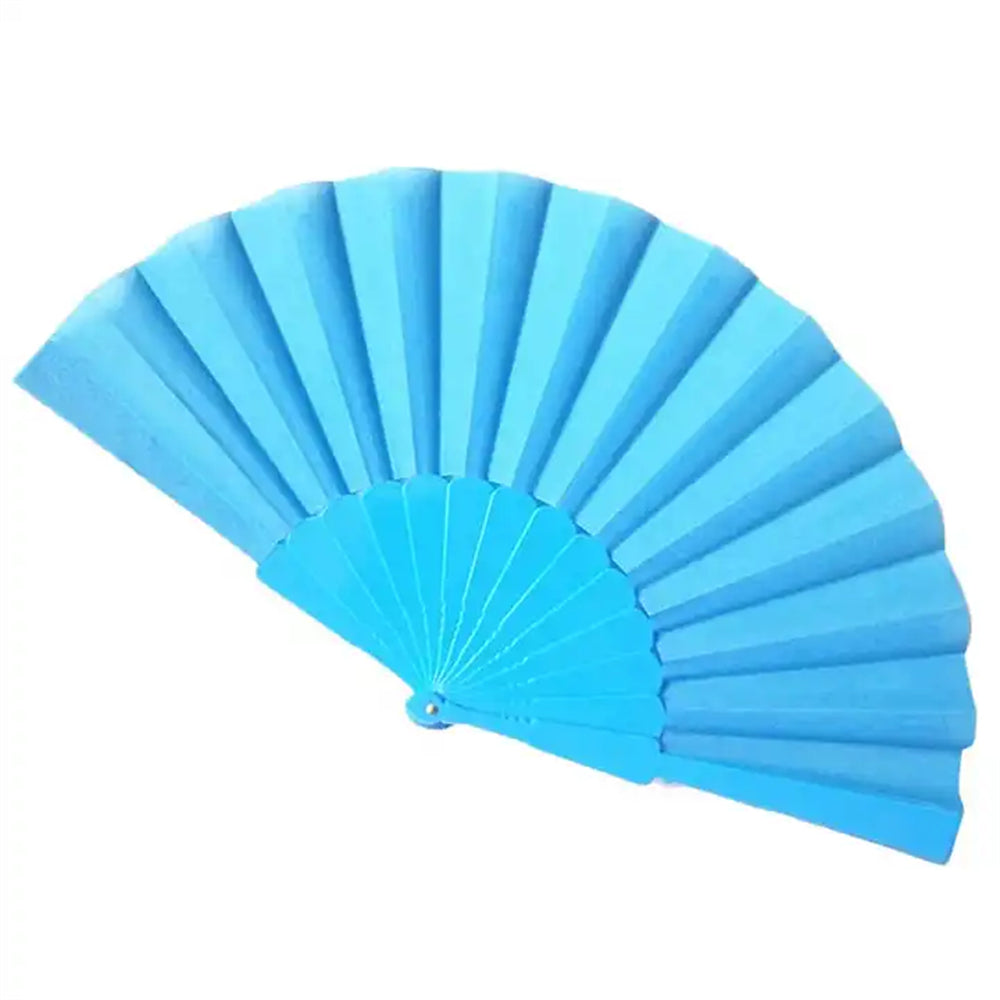 Folding Hand Fan - Full Color
