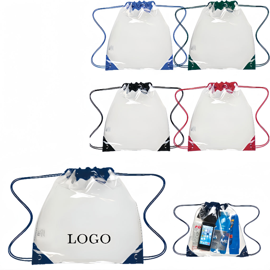Clear Drawstring Backpack
