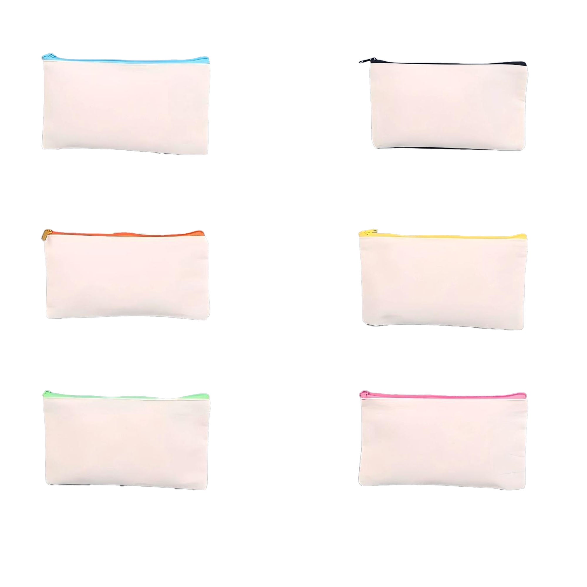 Zipped Canvas Pencil Case