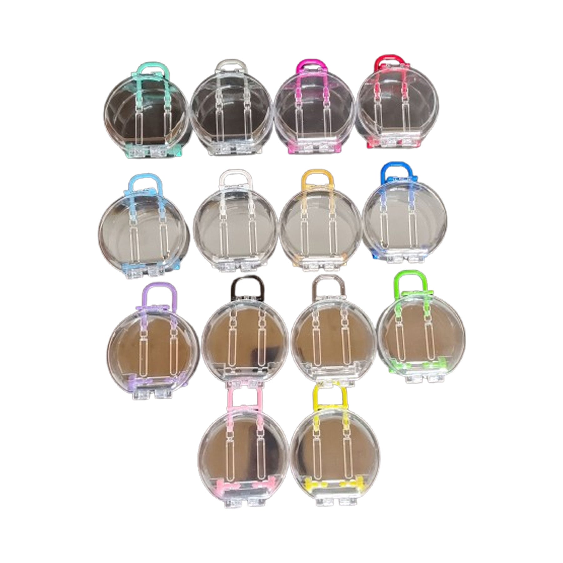 Transparent Round Suitcase-shaped Case