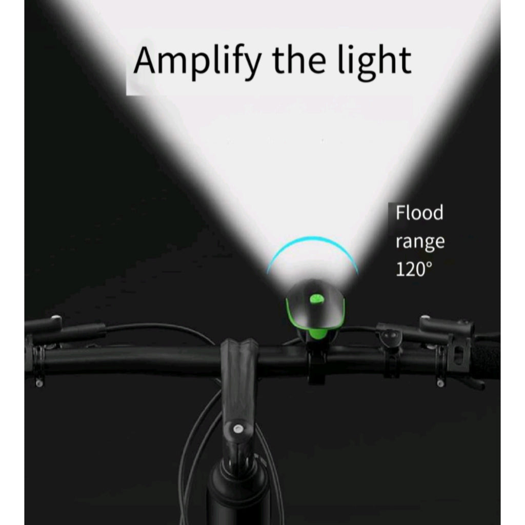 Bicycle Light With Integrated Safety Horn