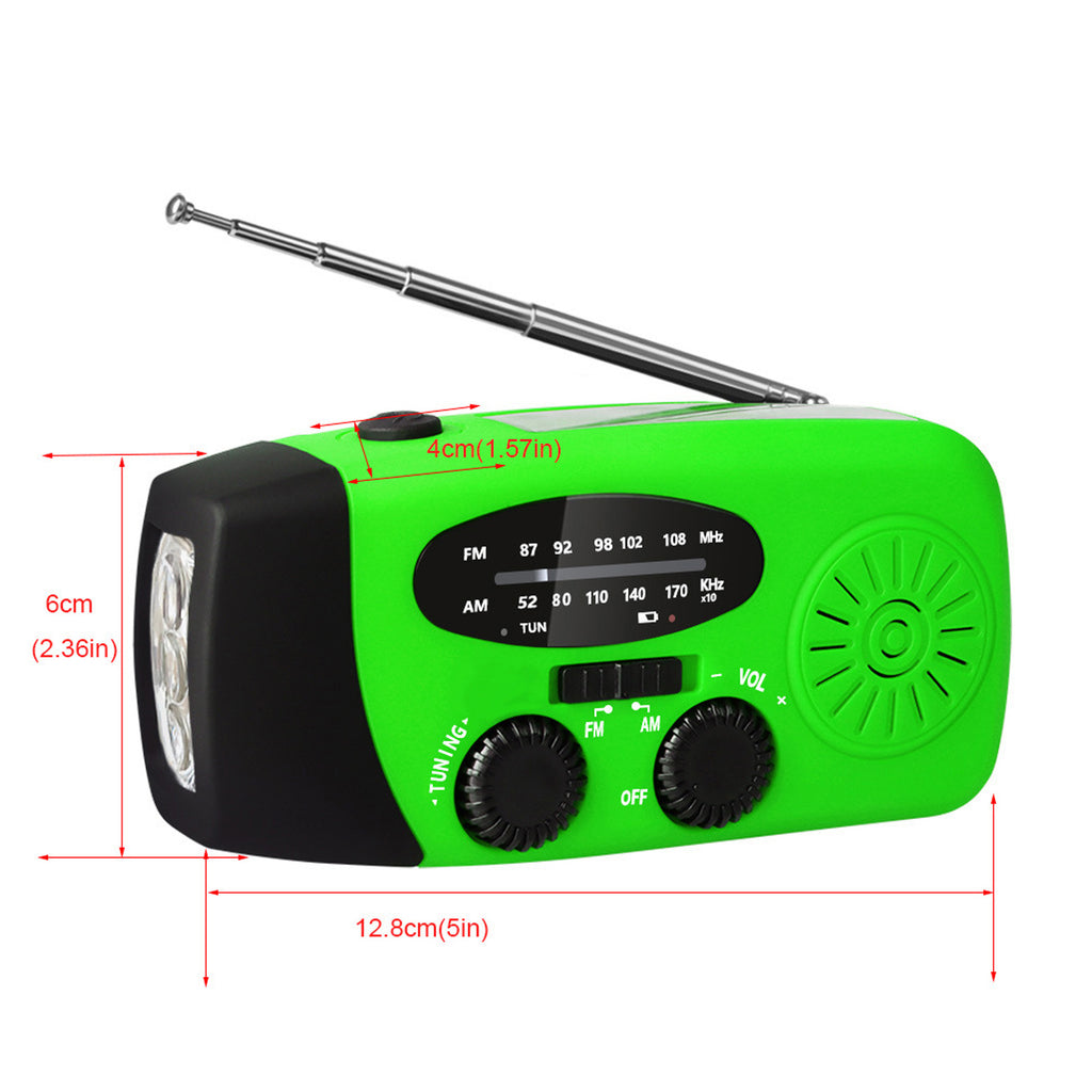 Hand Crank Emergency Weather Solar Radio
