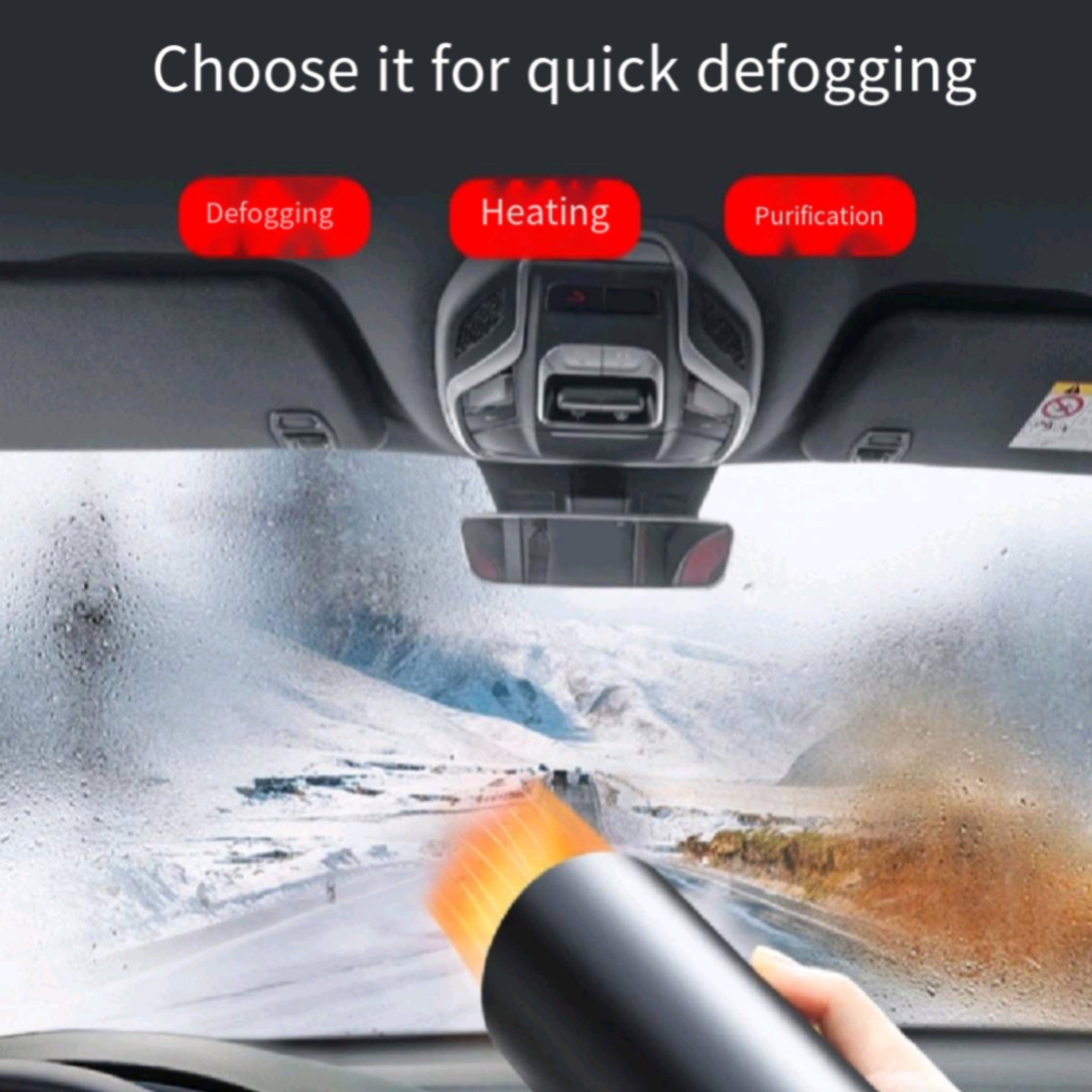 Powerful Windshield Defroster 12V Car Heater