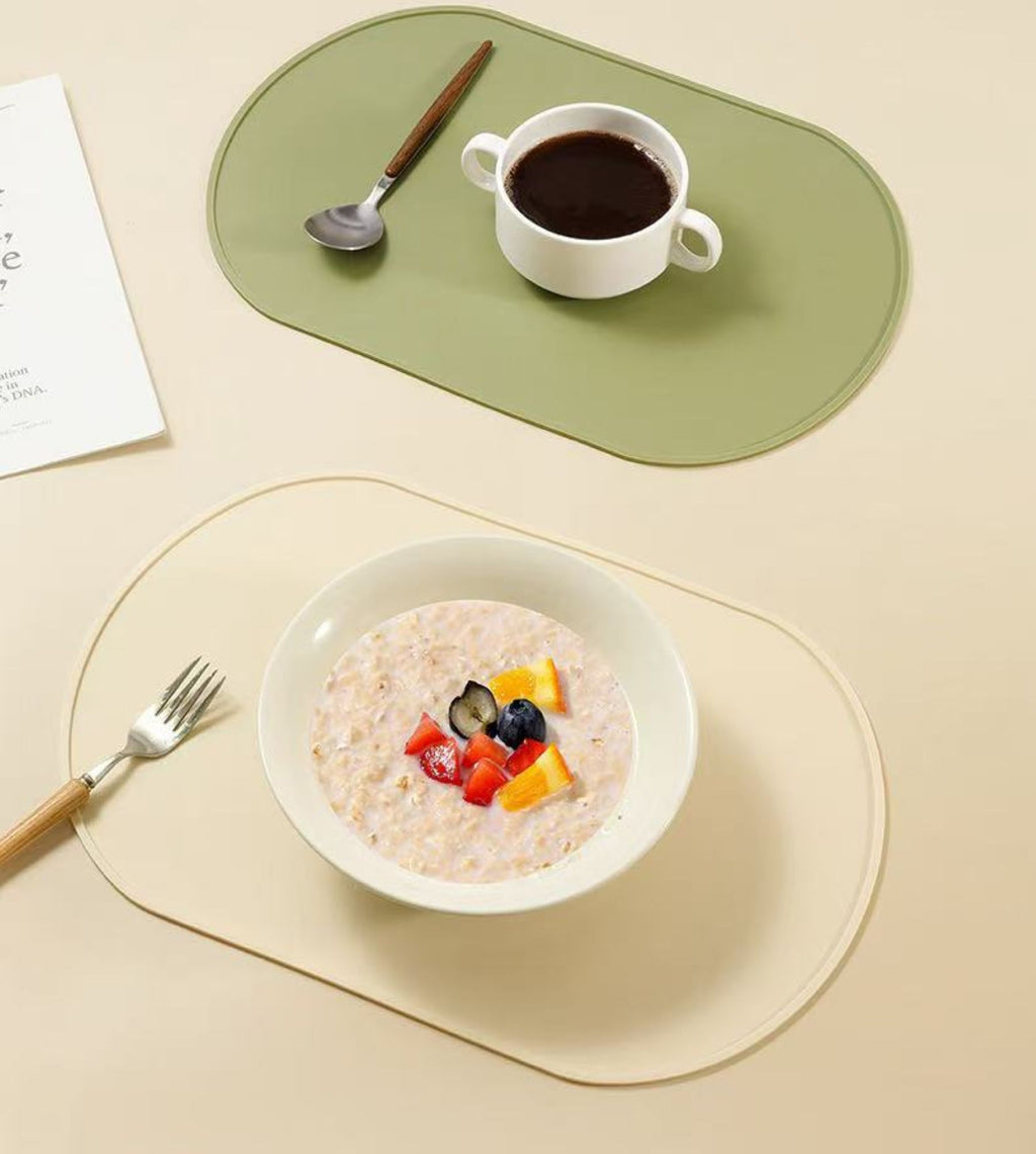 Solid-color Heat-insulating Placemat