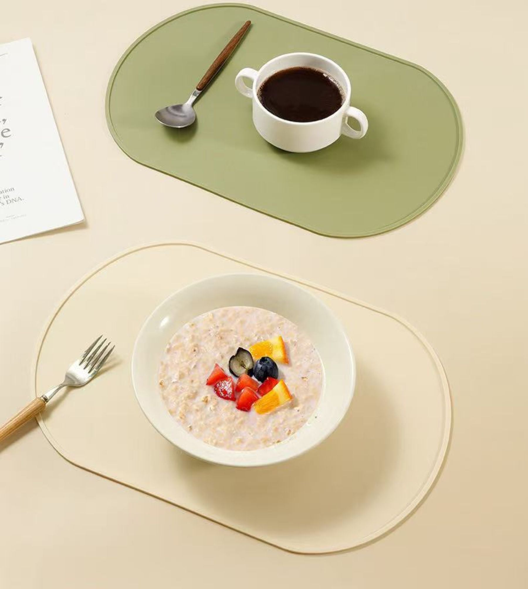 Solid-color Heat-insulating Placemat