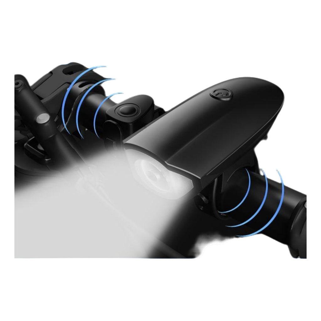 Bicycle Light With Integrated Safety Horn