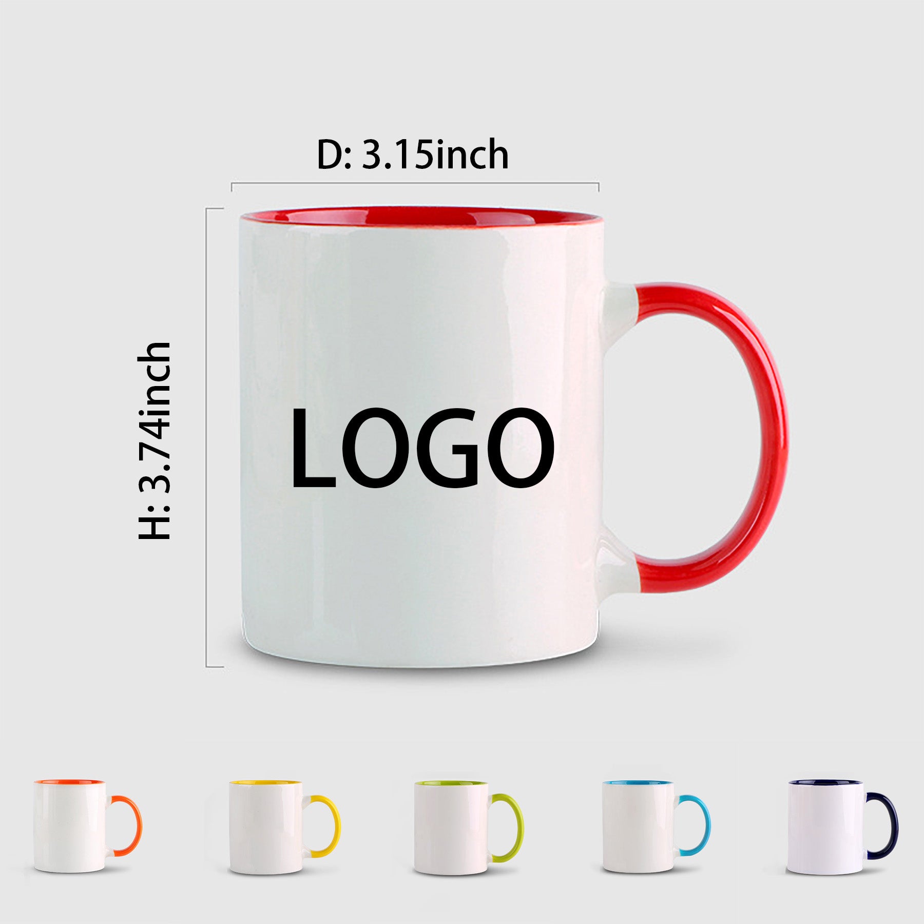 Inside Colored Mug