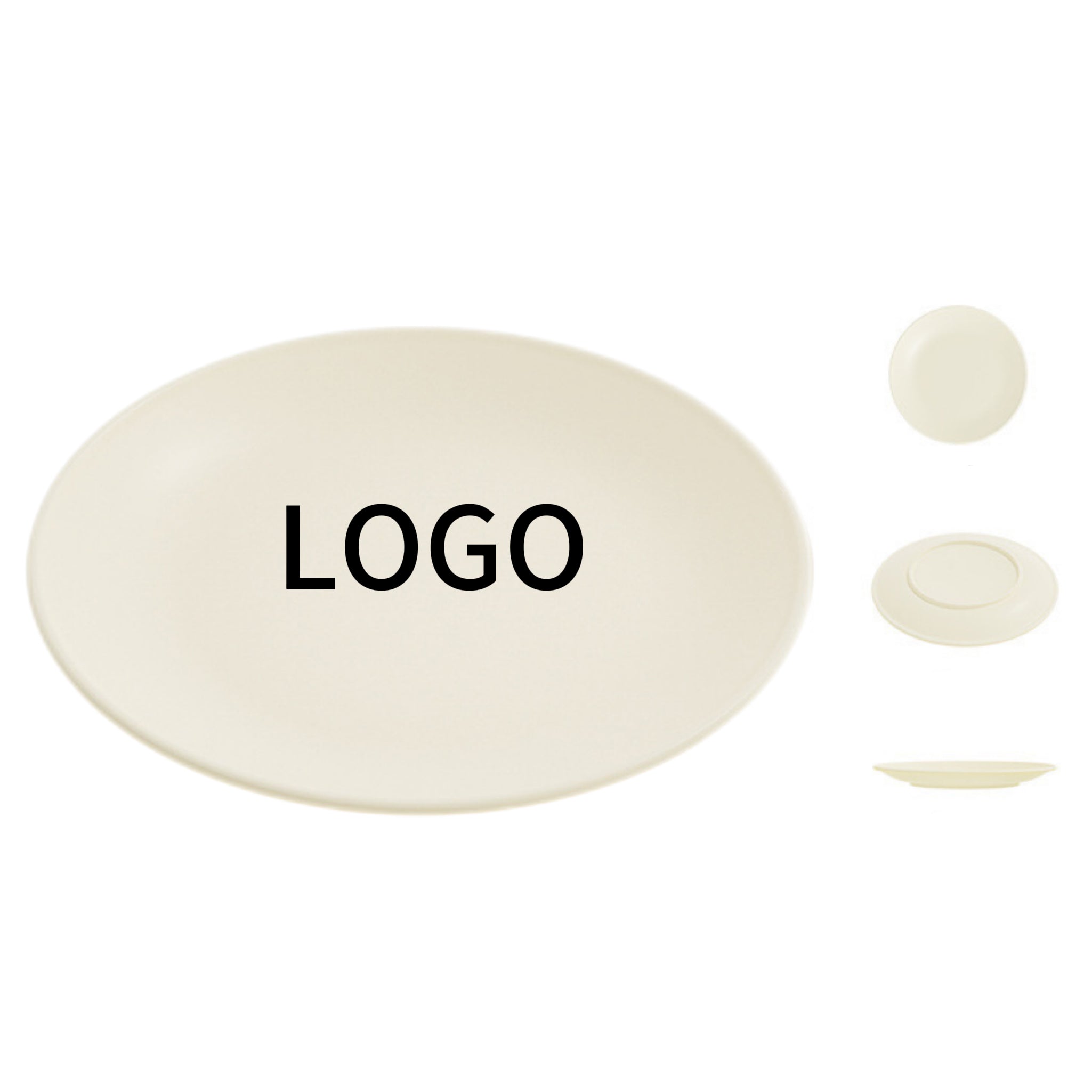 Customizable Bamboo Fiber Plate