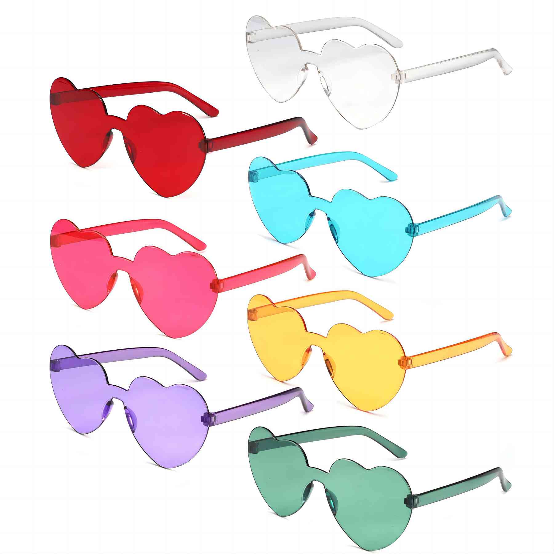 Cute Heart Sunglasses