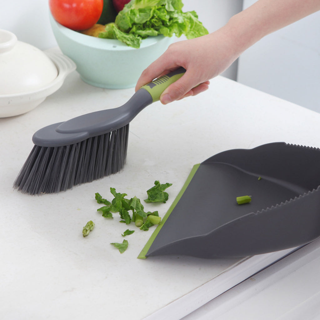 Mini Desktop Cleaning Sweep Broom & Dustpan Set