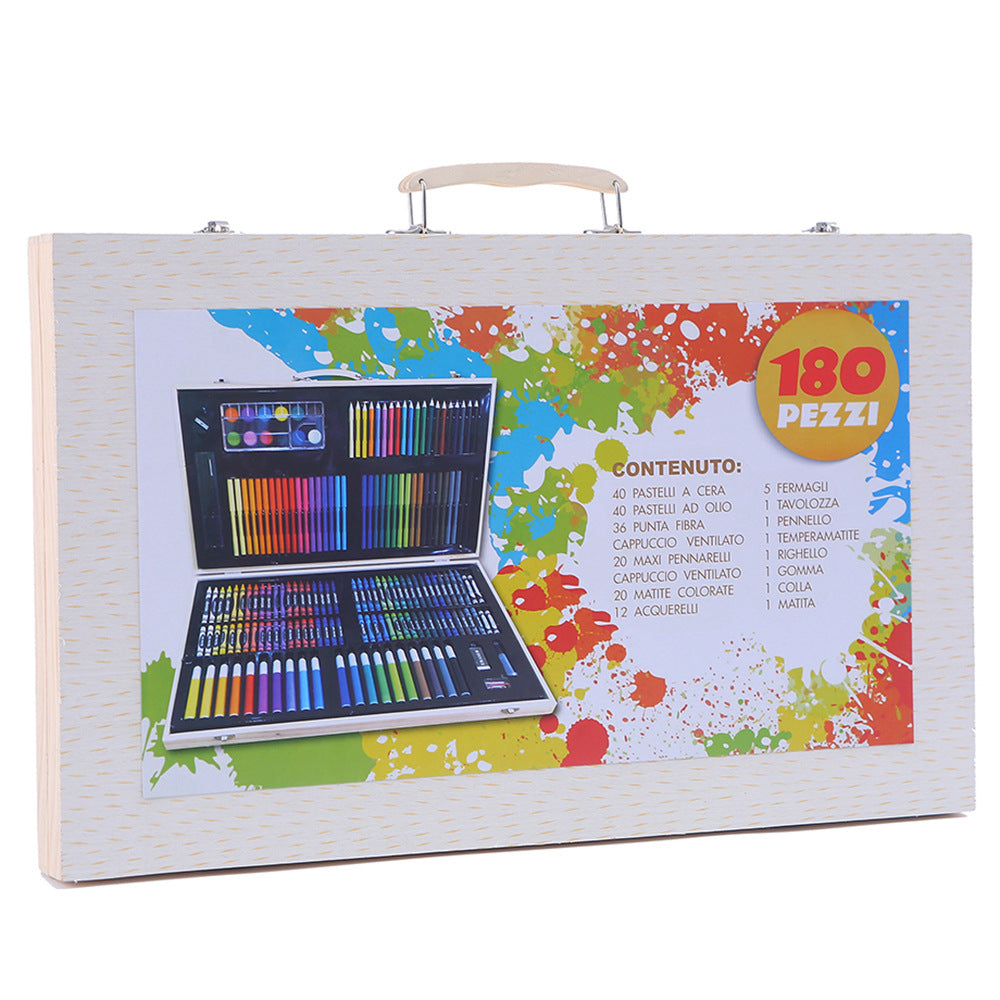 Brush Wooden Box Set