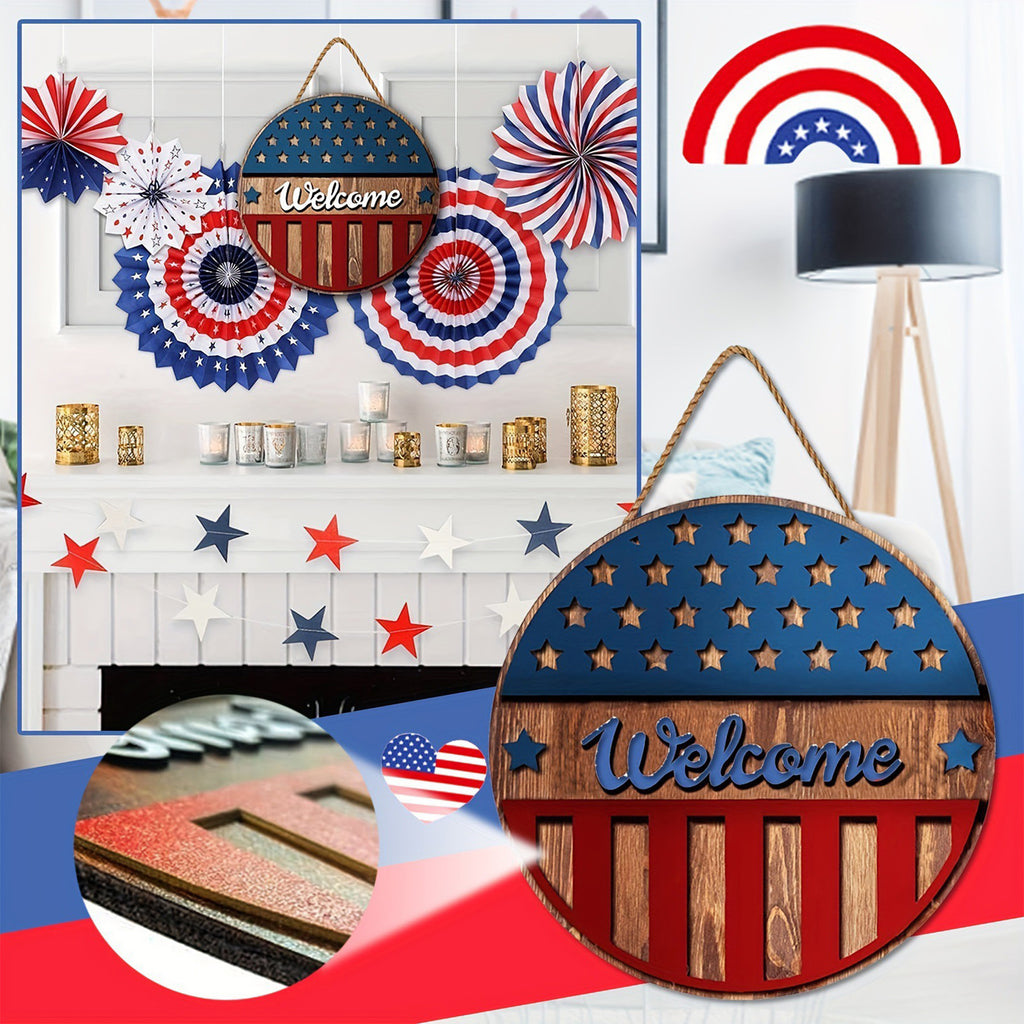 Independence Day Wooden 4Th Of July Holiday Decorations