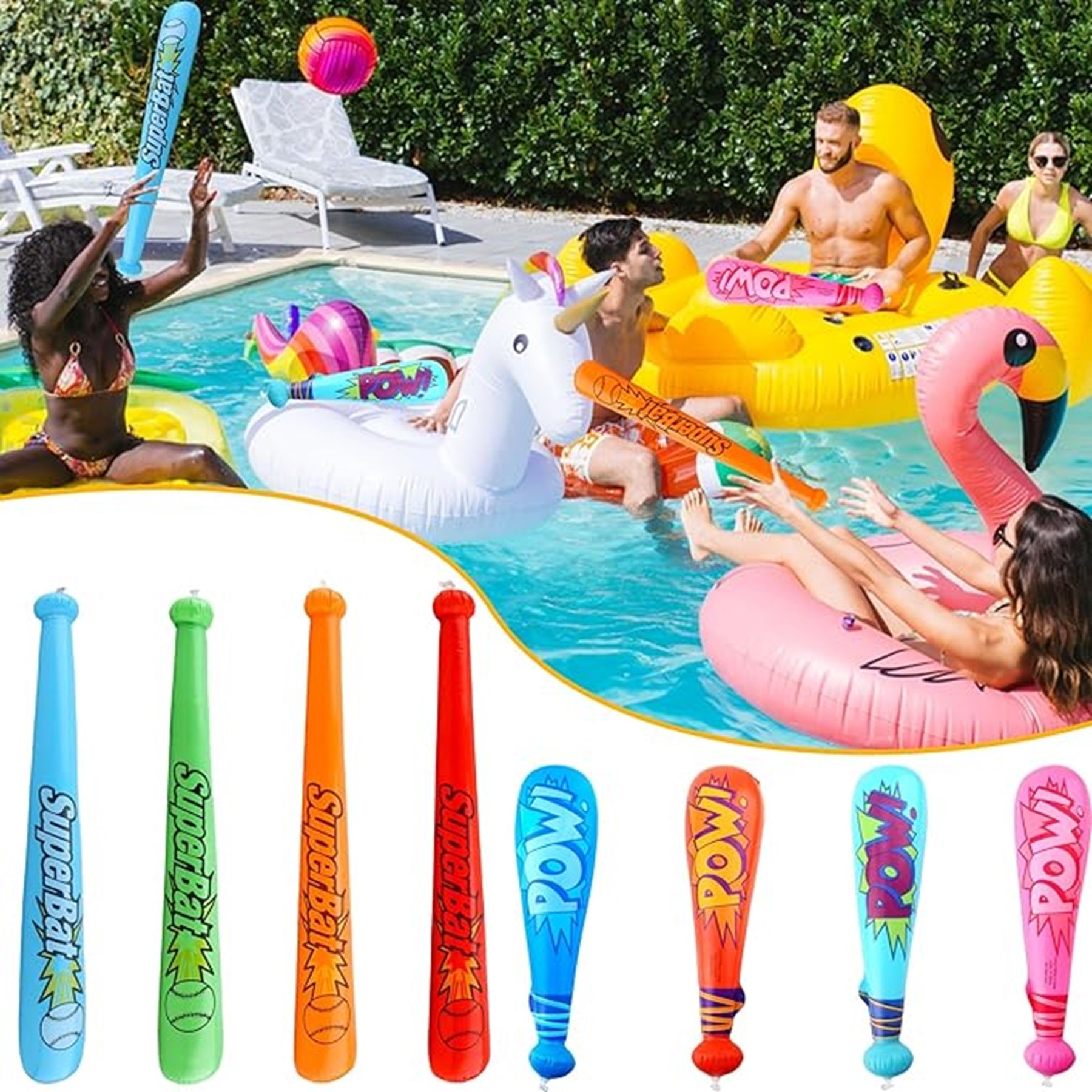 Inflatable Torch Sticks Stage Performance Props Cheering Sticks
