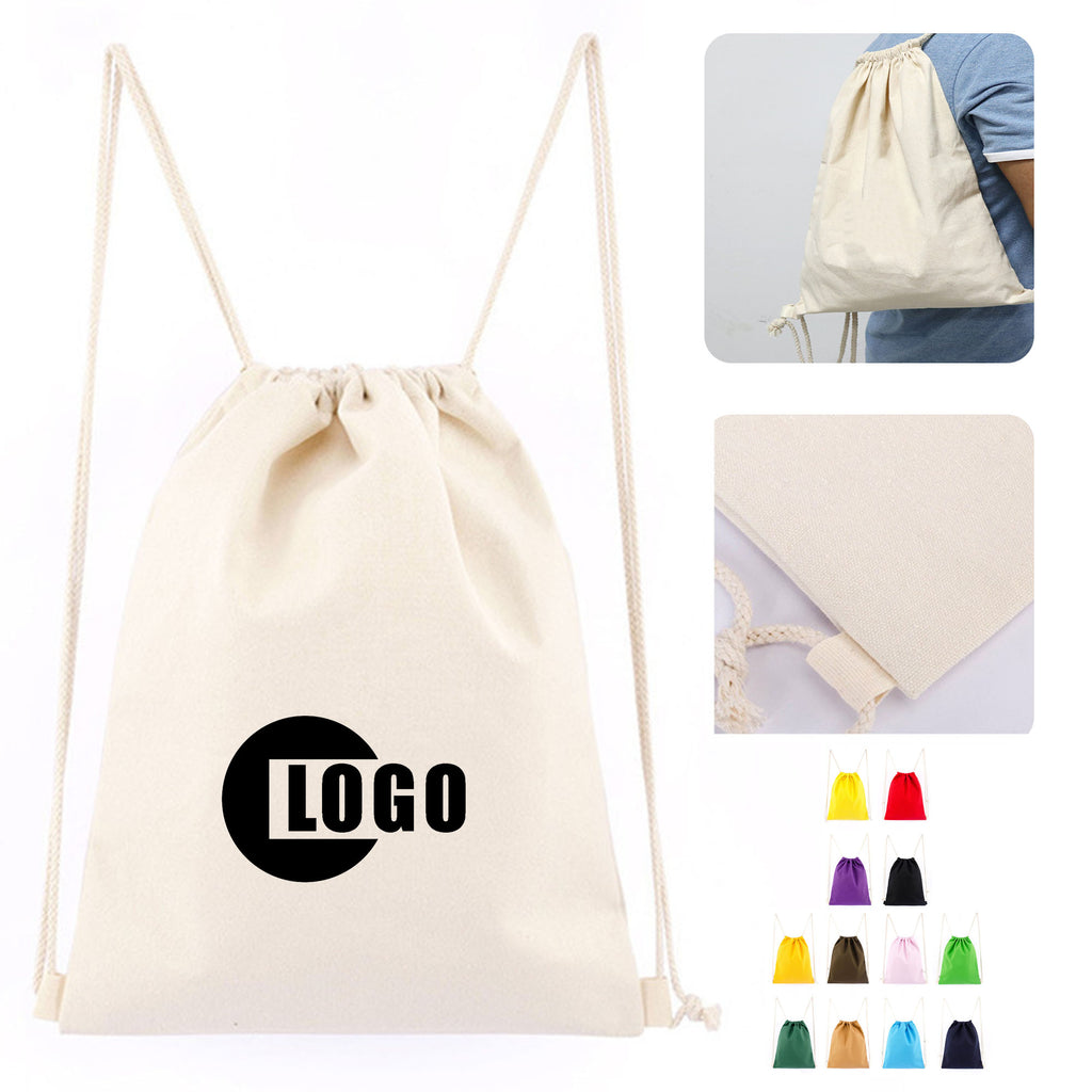 Canvas Drawstring Travel Bag