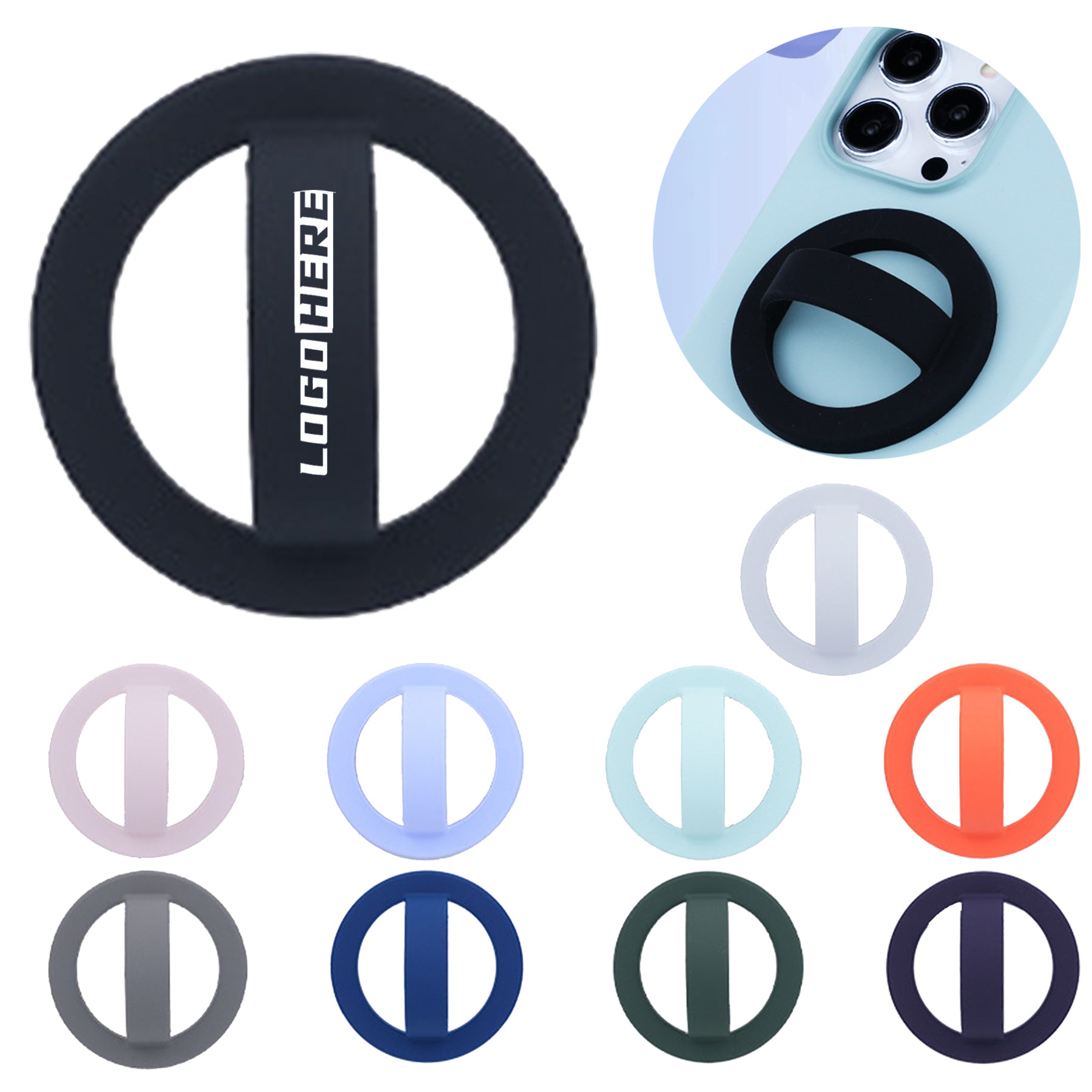 Silicone Magnetic Ring Holder