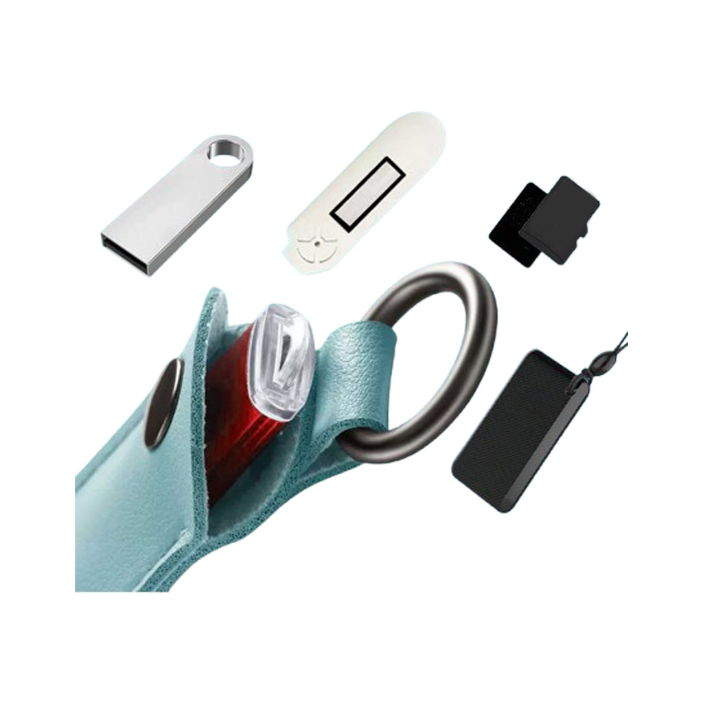 PU Leather USB Flash Drive Sleeve