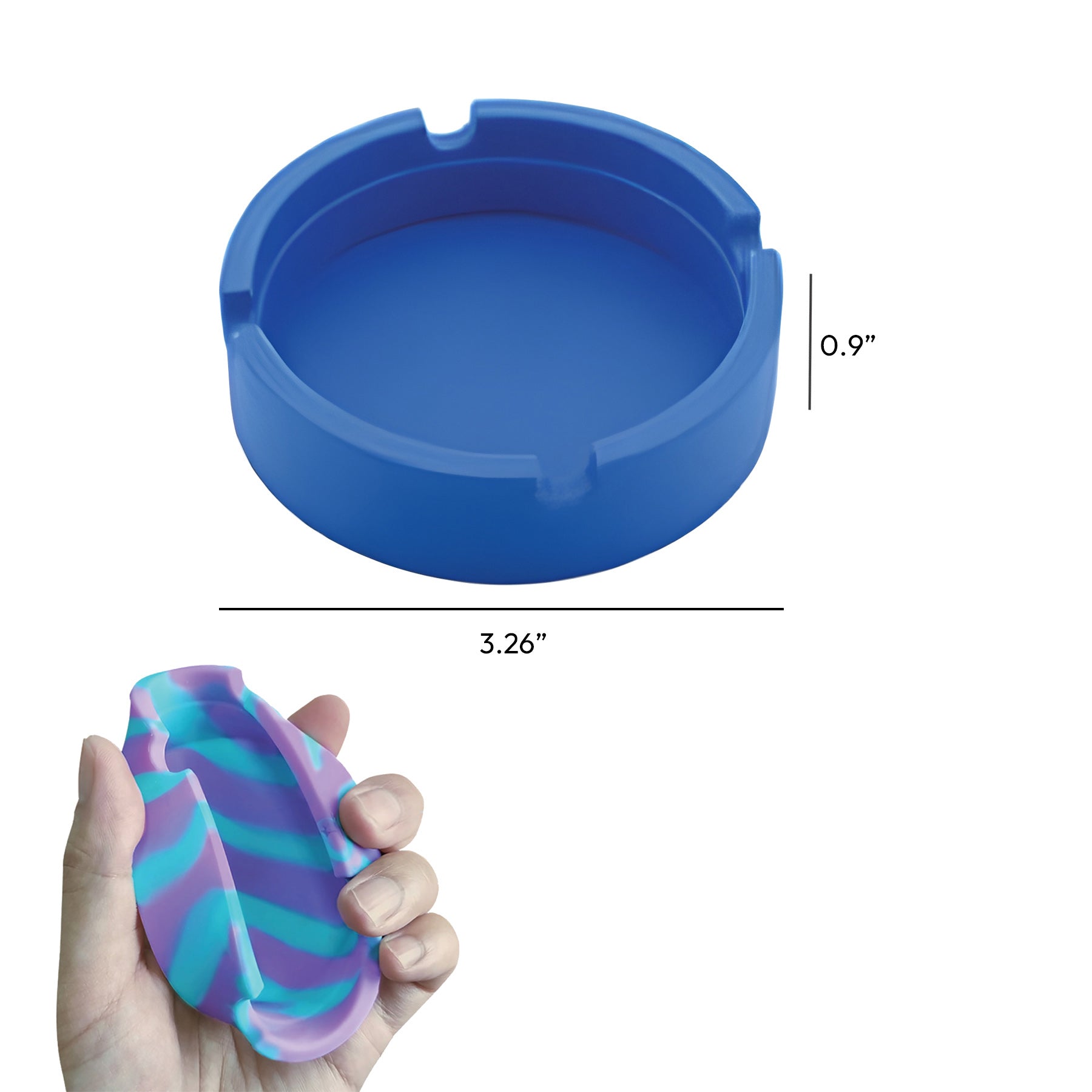 High Temperature Resistant Silicone Ashtray