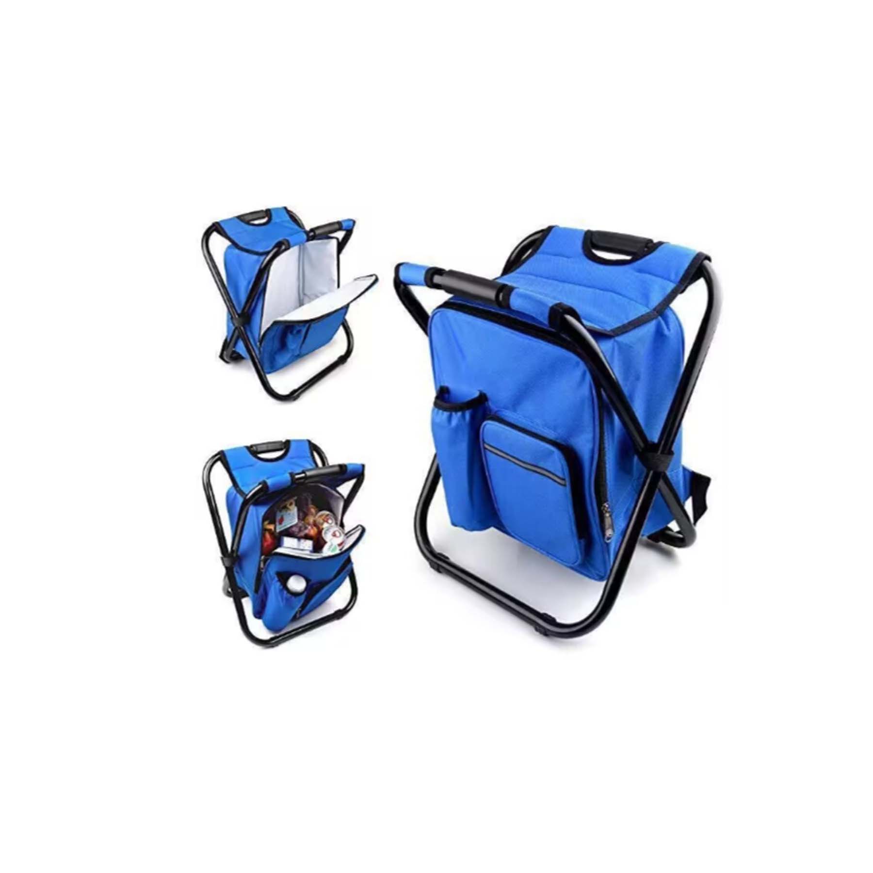 Multifunctional Folding Stool With Insulated Bag