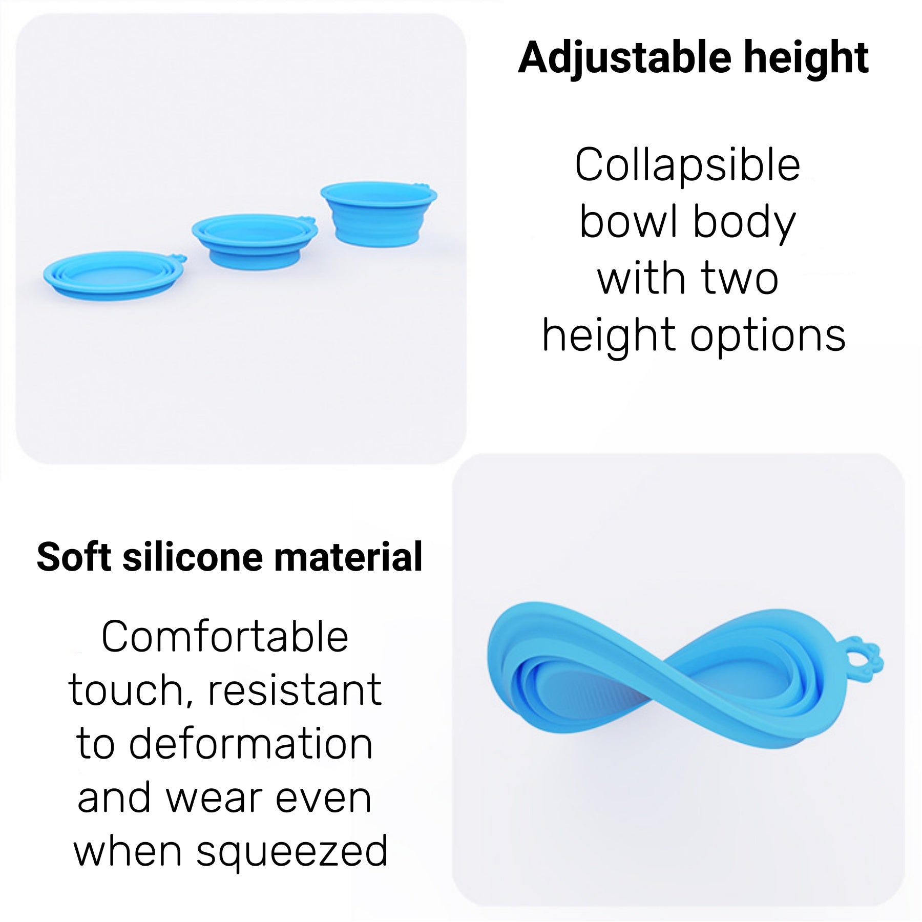 Silicone Collapsible Pet Bowl