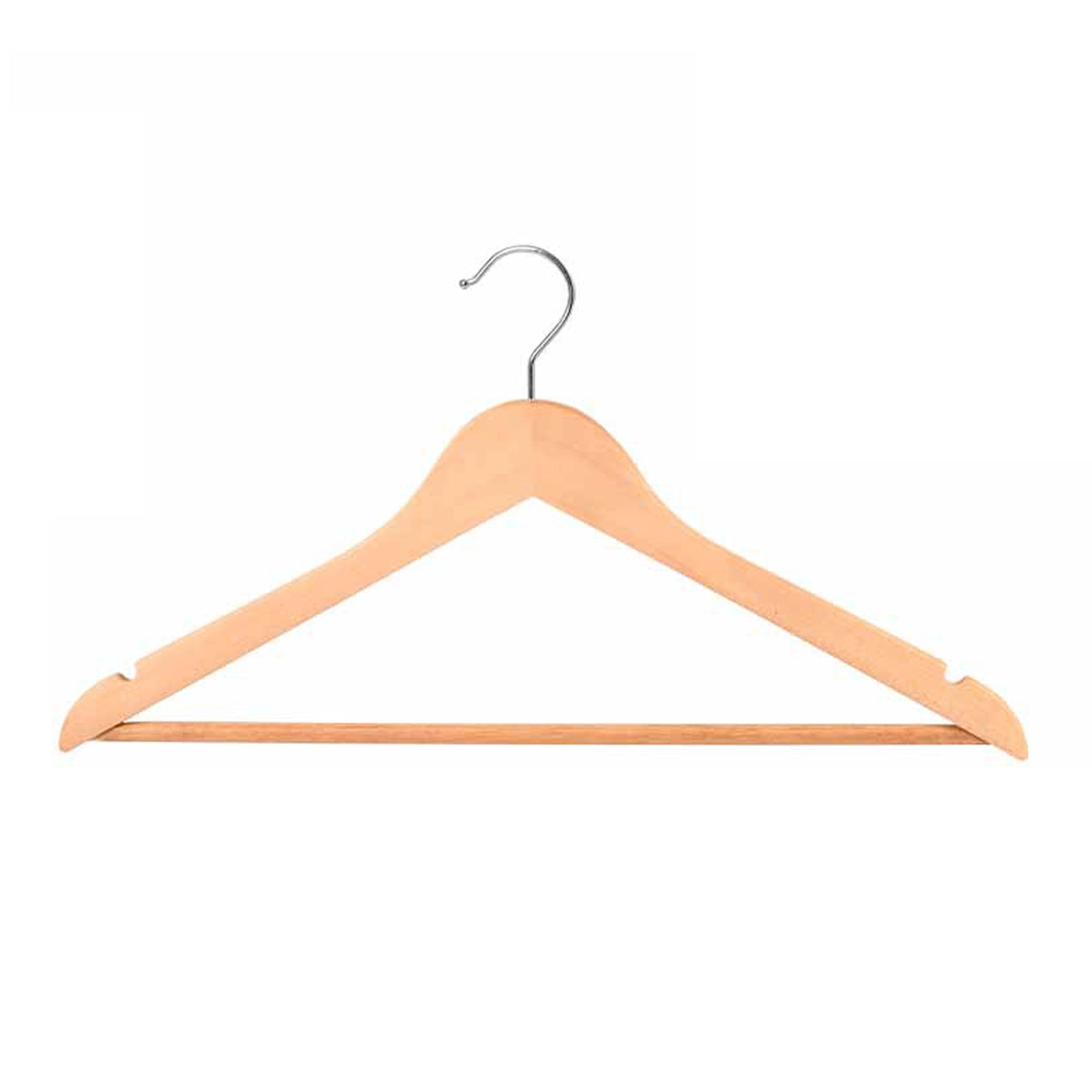 Natural Wooden Shirt Hangers