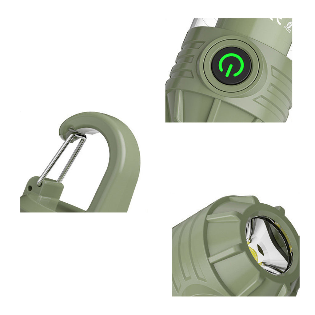 Portable Mini Cylinder Flashlight