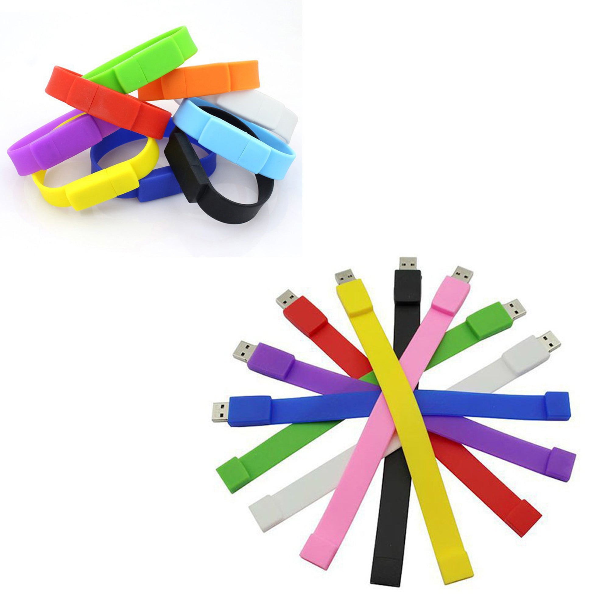 Silicone Bracelet USB 2GB